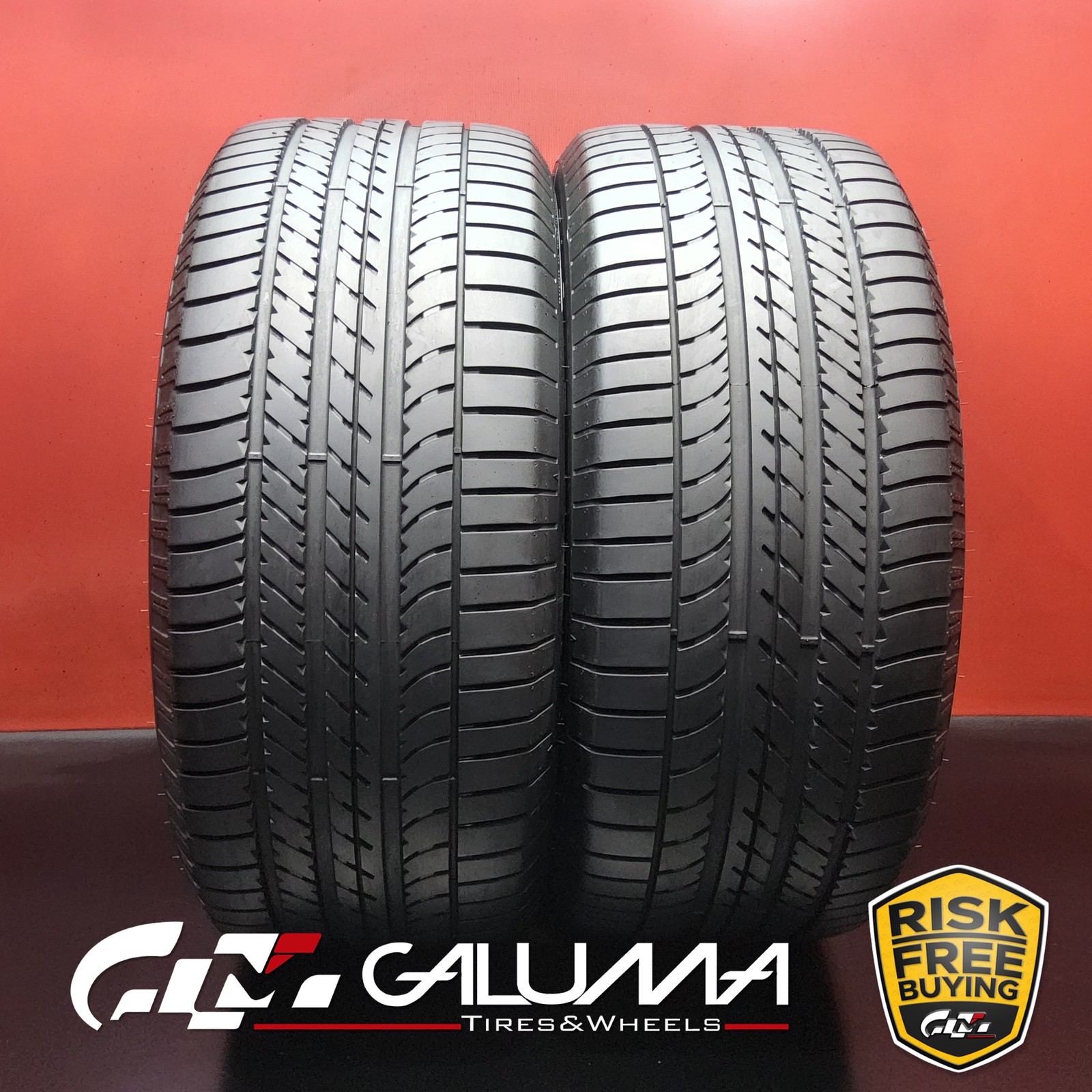 Set of 2 Tires LikeNEW Goodyear Eagle F1 Asymmetric SUV MO1 XL 295/40R22 #96031
