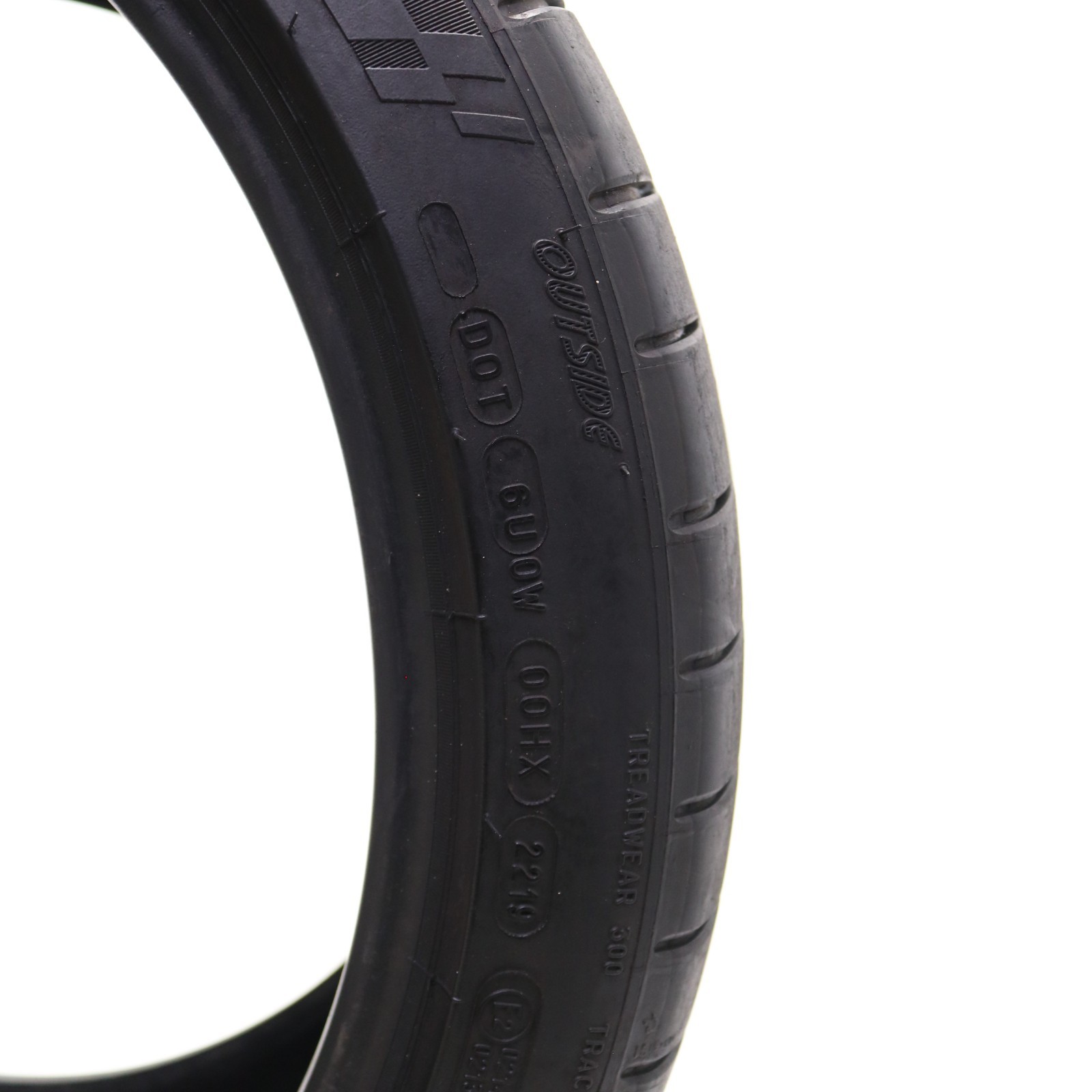 Set of 2 Used 265/35ZR19 Michelin Pilot Super Sport – 98Y – 6-6.5/32 No Repairs