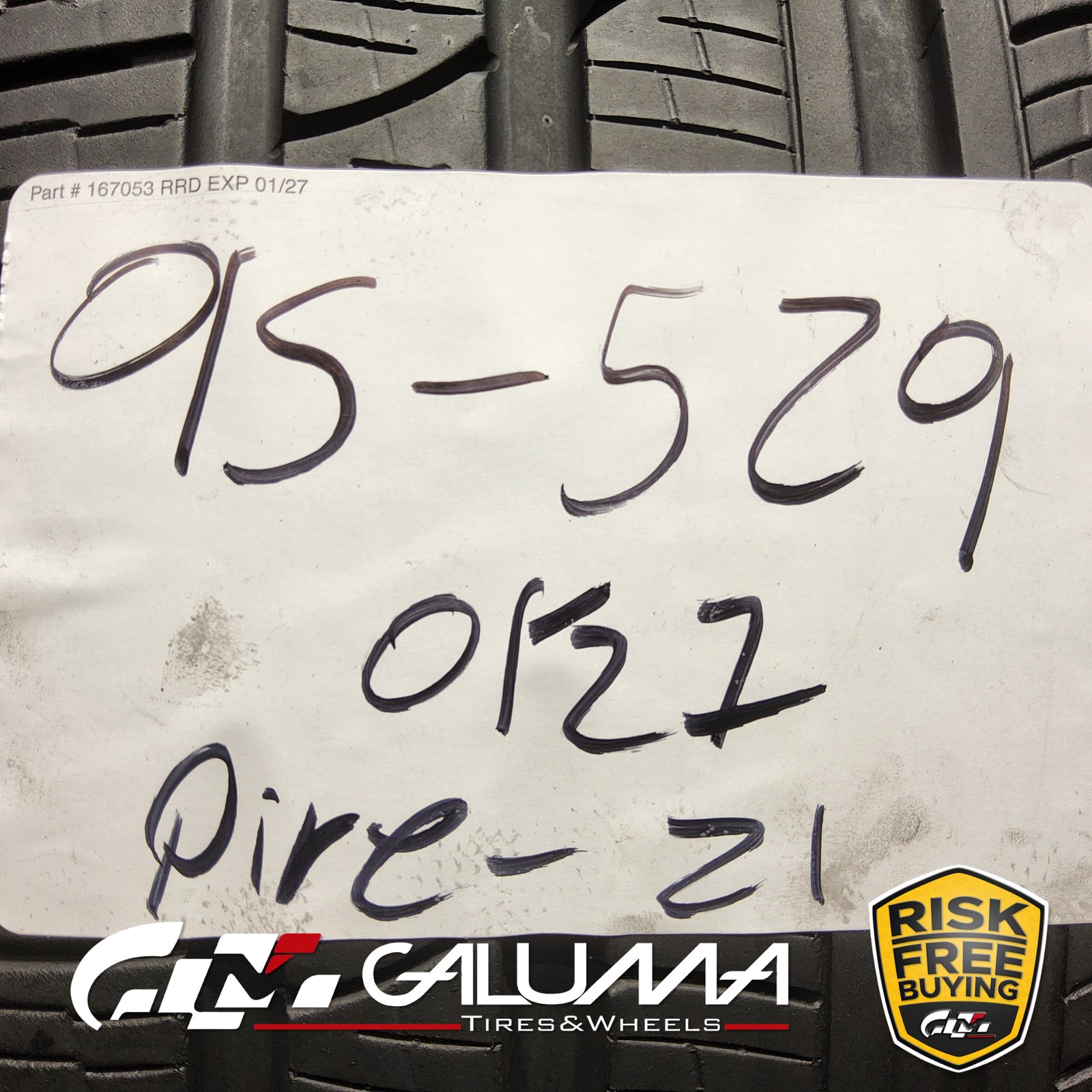 1 Tire Pirelli Scorpion Verde All season 285/40R21 285/40/21 No Repairs #95529