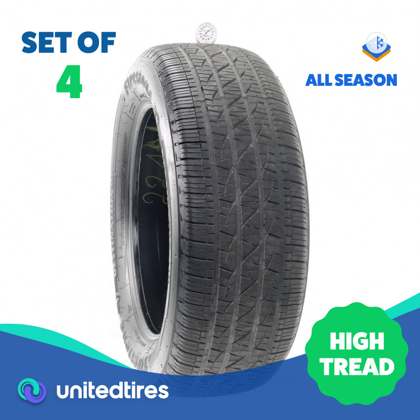 Set of (4) Used 275/55R20 Firestone Destination LE3 113H – 9-10/32
