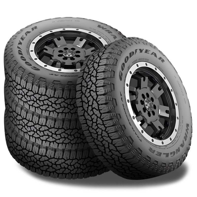 4 Goodyear Wrangler TrailRunner AT 275/60R20 115S All Terrain 580AA 50K Mileage