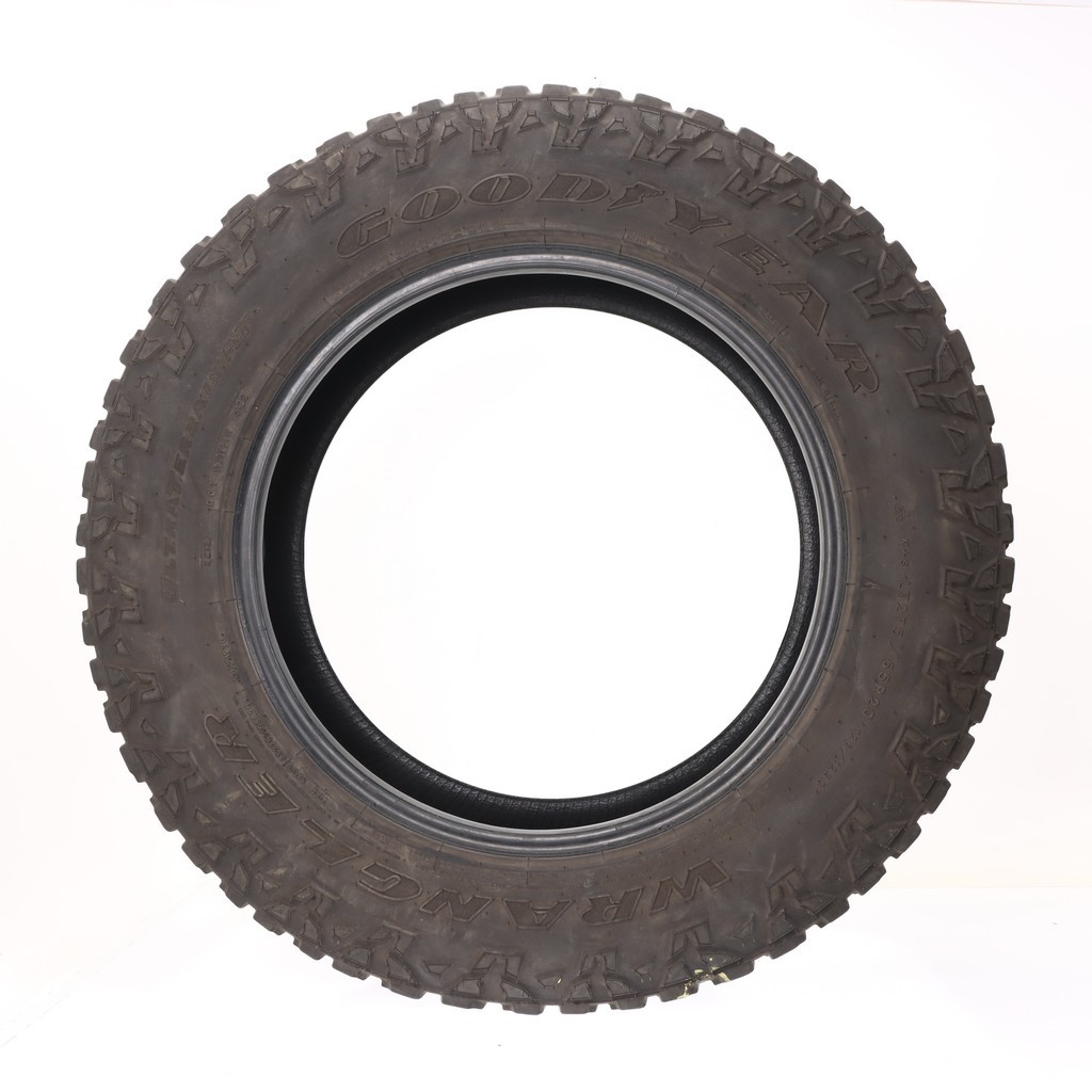 Set of (4) Used LT 275/65R20 Goodyear Wrangler Ultra Terrain AT – 9.5-10.5/32