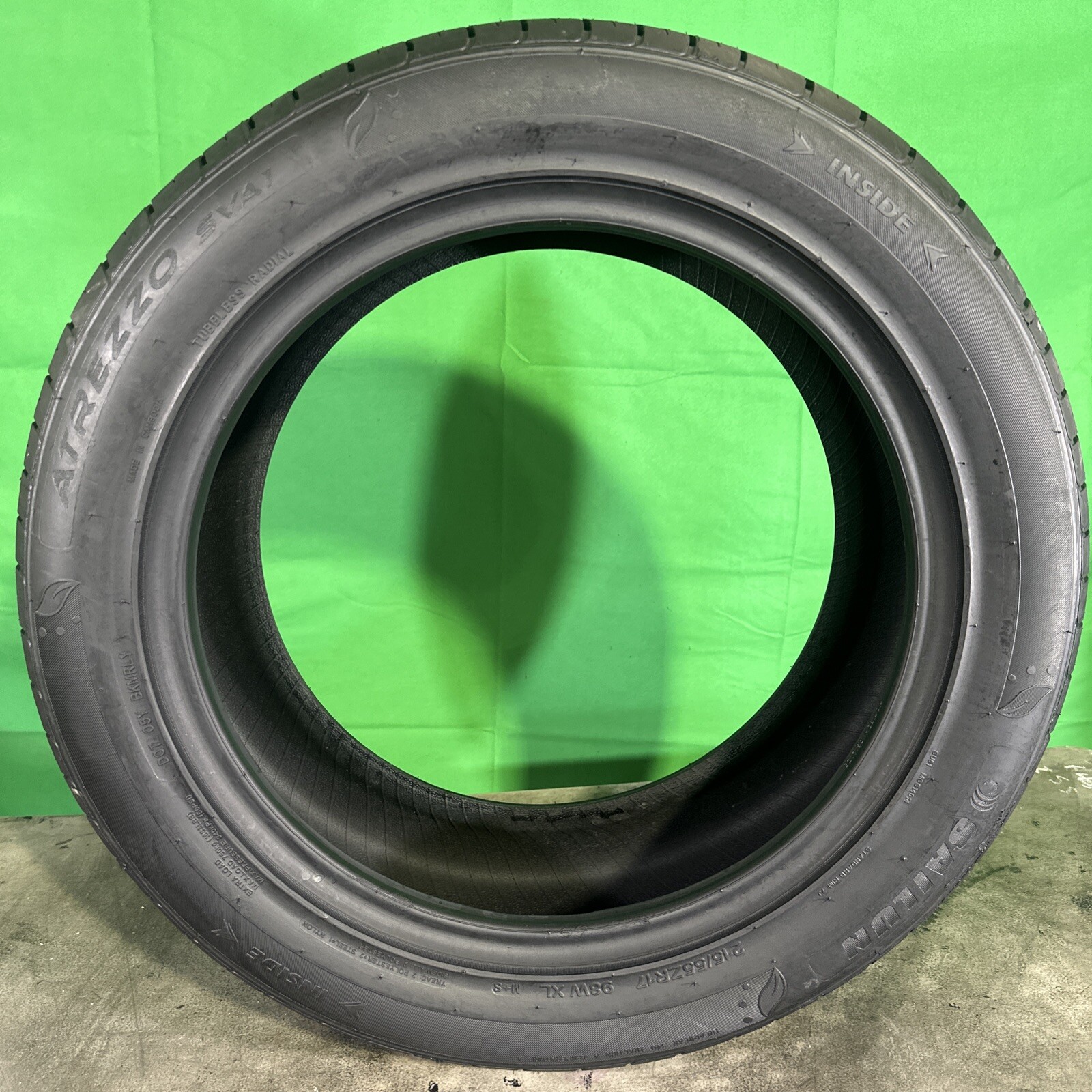 Set,Used-215/55R17 Sailun Atrezzo SVA110/32 98W DOT 2623