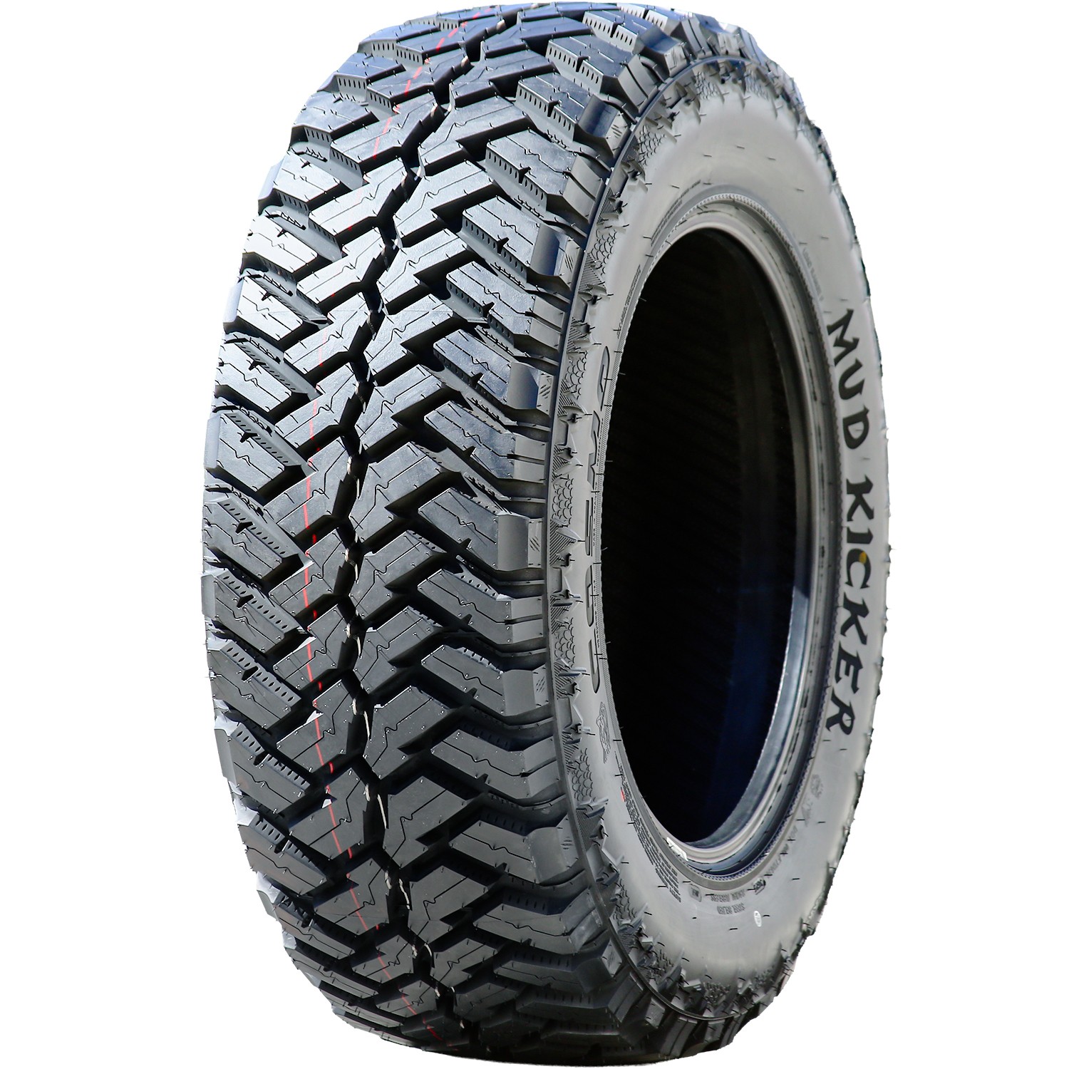 4 Tires Cosmo Mud Kicker LT 33X12.50R22 Load F 12 Ply MT M/T Mud