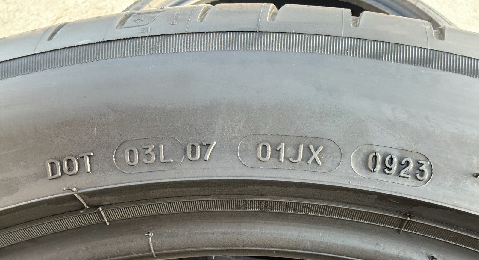 TWO BRAND NEW 265/45R20 Michelin Pilot Sport EV T0 TO Tesla Model X Foam Tires