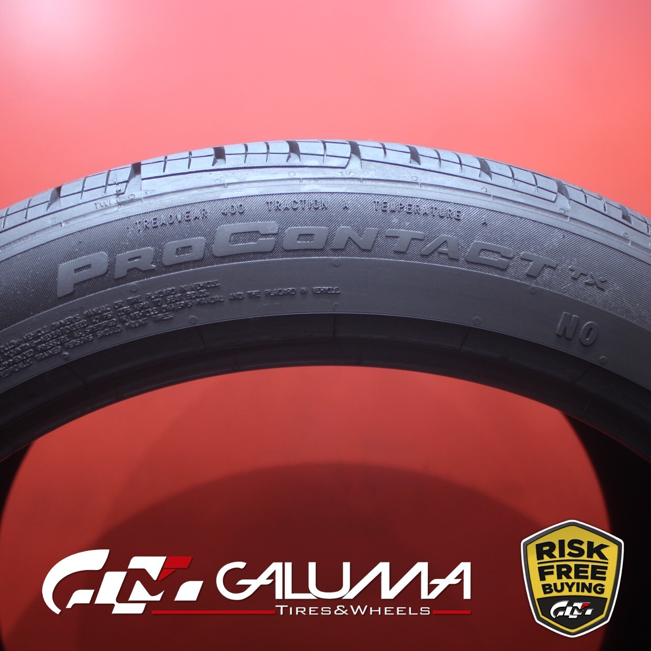 1 (One) Tire LikeNEW Continental ProContact TX 315/35R21 315/35/21 3153521 84319
