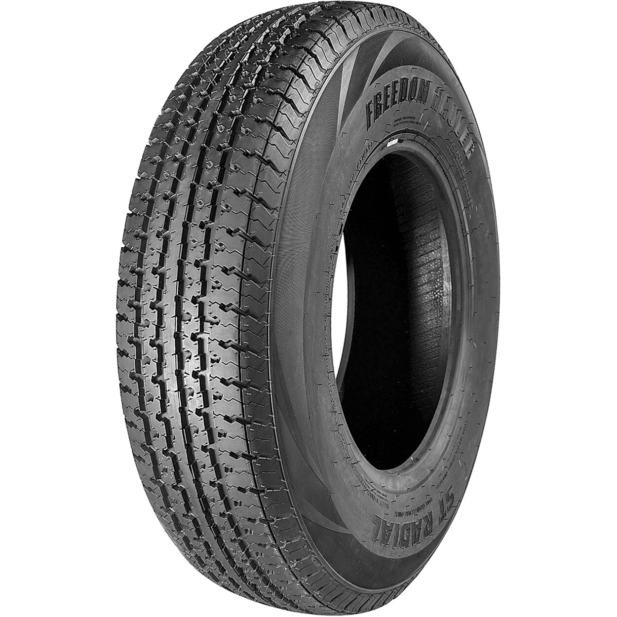 Tire Freedom Hauler ST Radial Steel Belted 205/75R15 Load E 10 Ply Trailer