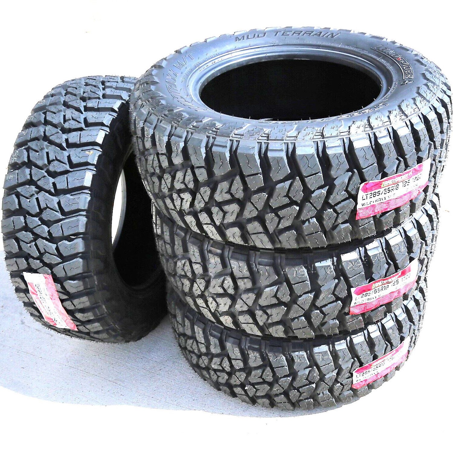 Tire Landspider Wildtraxx M/T LT 285/65R18 Load E 10 Ply MT Mud