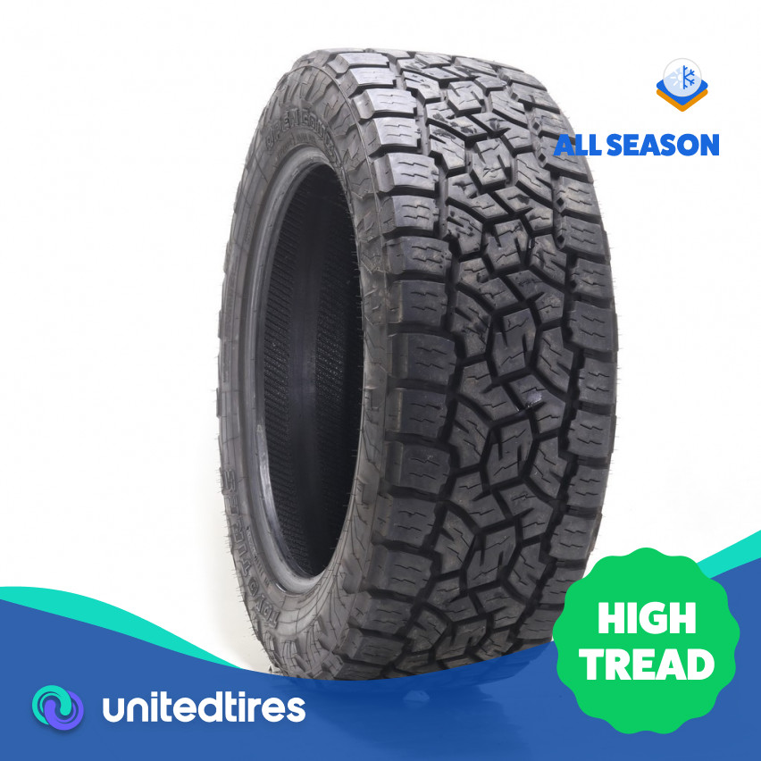 Driven Once LT 285/55R22 Toyo Open Country A/T III 124/121S – 16.5/32