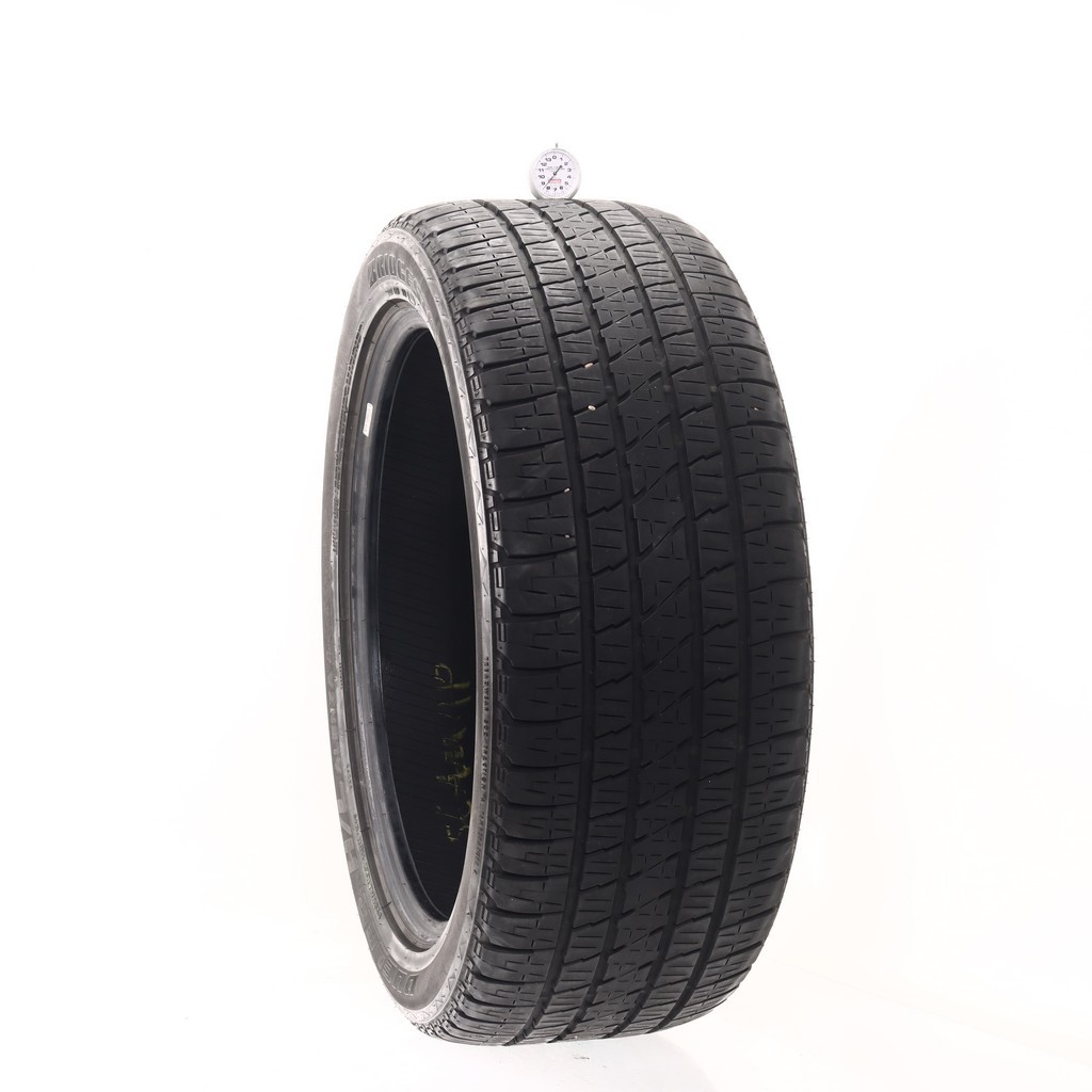 Set of (4) Used 285/45R22 Bridgestone Dueler H/L Alenza Plus 110H – 7-8.5/32