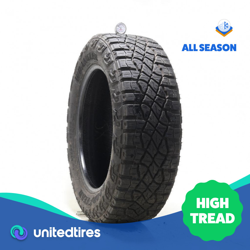 Used LT 265/60R20 Goodyear Wrangler Territory MT 110/107S – 11.5/32