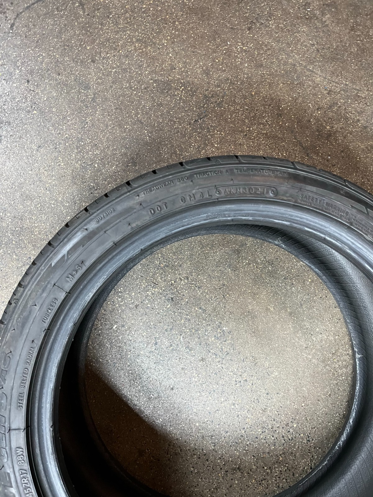 Set of 4 Used 205/45ZR17 IronMan iMove Gen 3 AS – 88W – 9-9.5/32 No Repairs