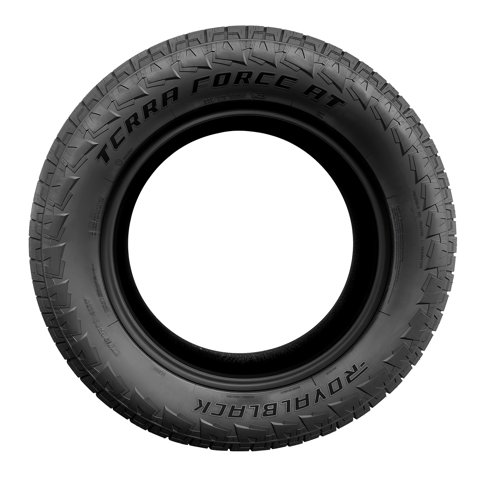 Set of 1 TERRA Off Road 275/60R20 115T Tire 9.6mm Tread 660AA BSW 50000 Miles