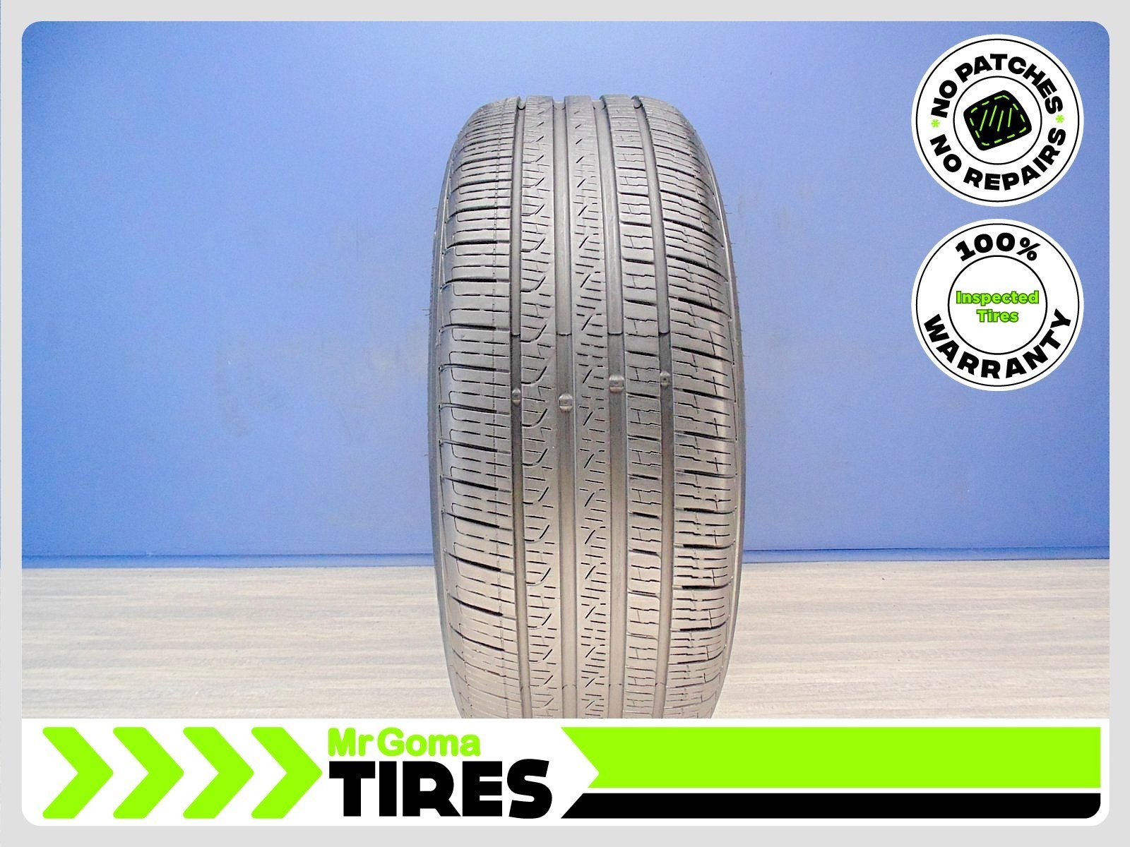 1 PIRELLI CINTURATO P7 A/S RSC RFT XL BMW 225/50R18 USED TIRE 7.3/32 TREAD 95V