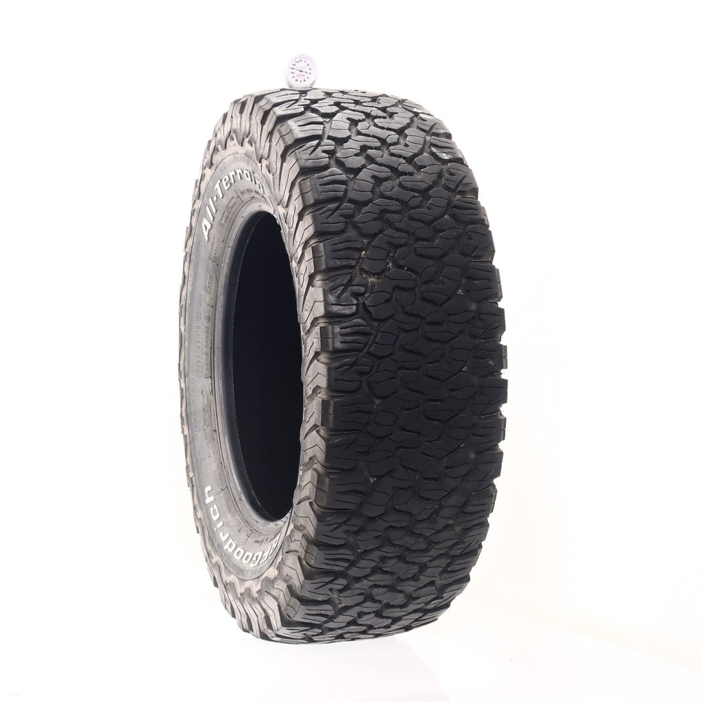Set of (4) Used LT 285/65R18 BFGoodrich All-Terrain T/A KO2 125/122R – 9.5-11/32