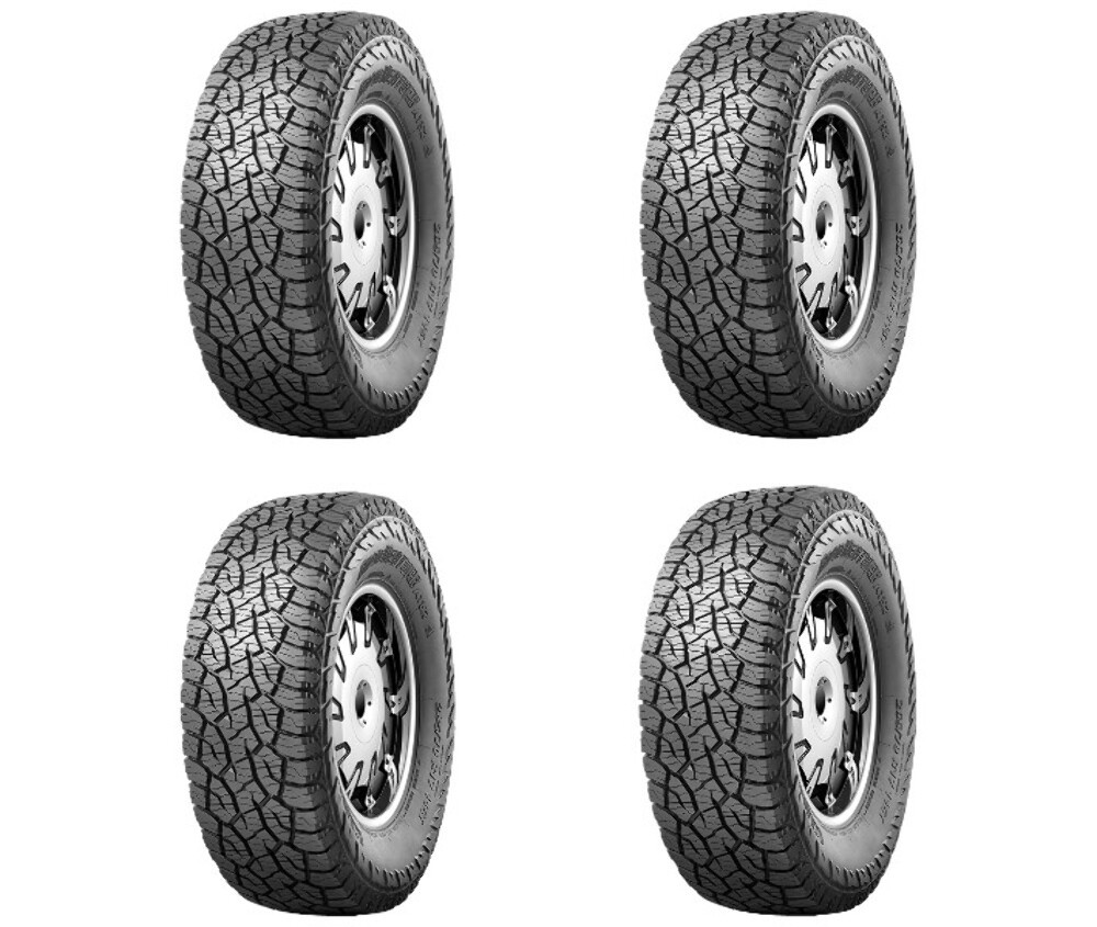 Set 4 LT265/70R18/10 Kumho Tires Road Venture AT52 Radial Tires 2657018 All Terr