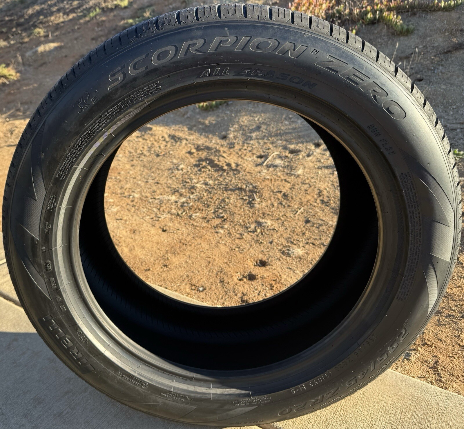 FOUR NEW 295/45ZR20 Pirelli Scorpion Zero All Season Run Flat RFT SRT Trackhawk