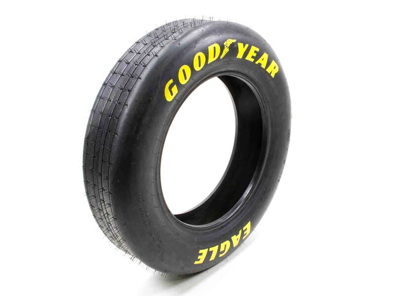 GoodYear D2991 Drag Front Runner, 25×4.5-15, Bias Ply, Yellow Letter, Each