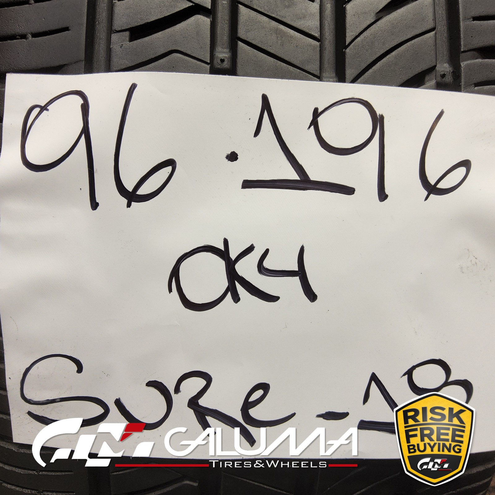 Set of 4 Tires Suredrive Sport 225/50R18 225/50/18 2255018 95W No Repairs #96196