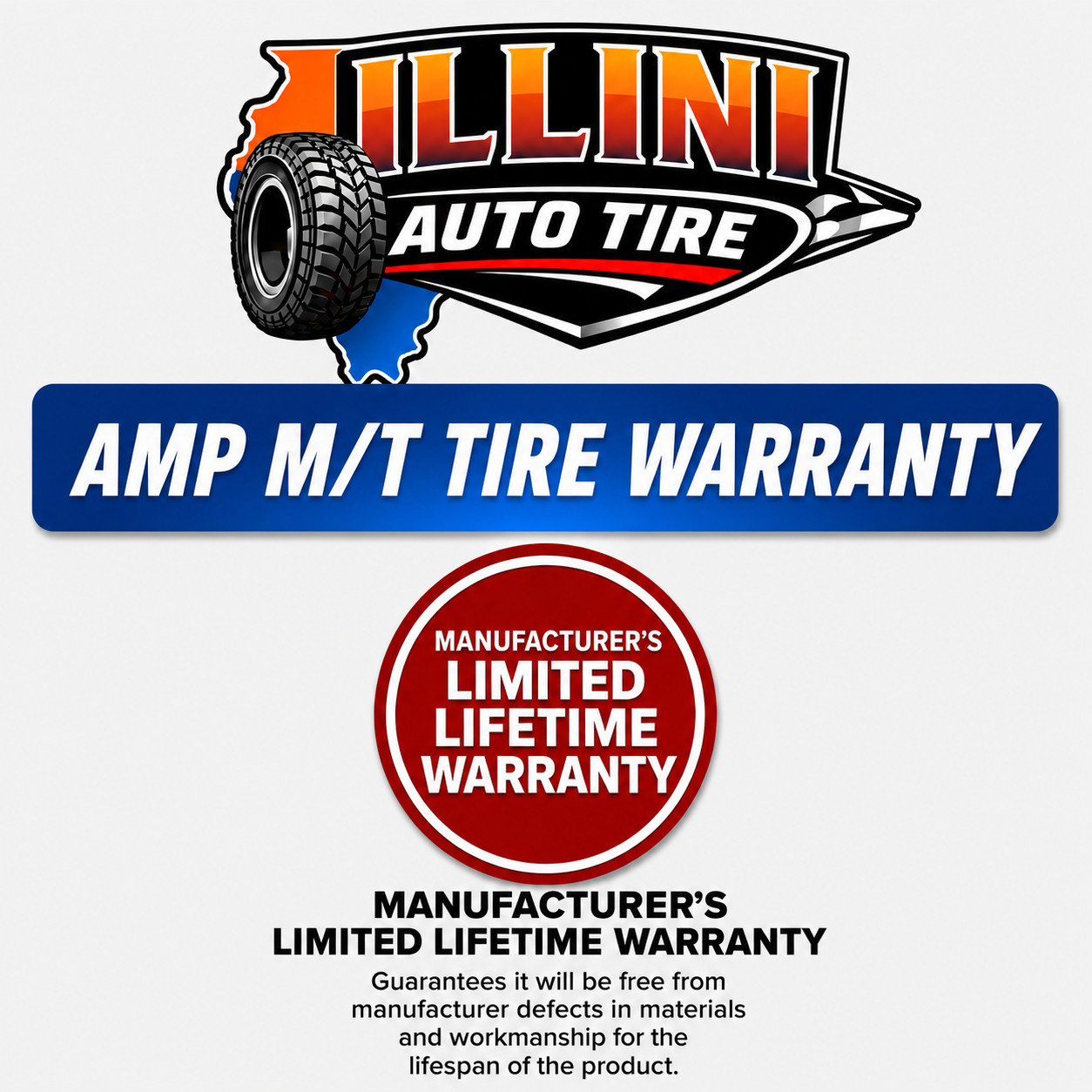 Set of 4 37×13.50R20LT AMP Mud Terrain Attack M/T Load E 127Q Set of 4 Tires New