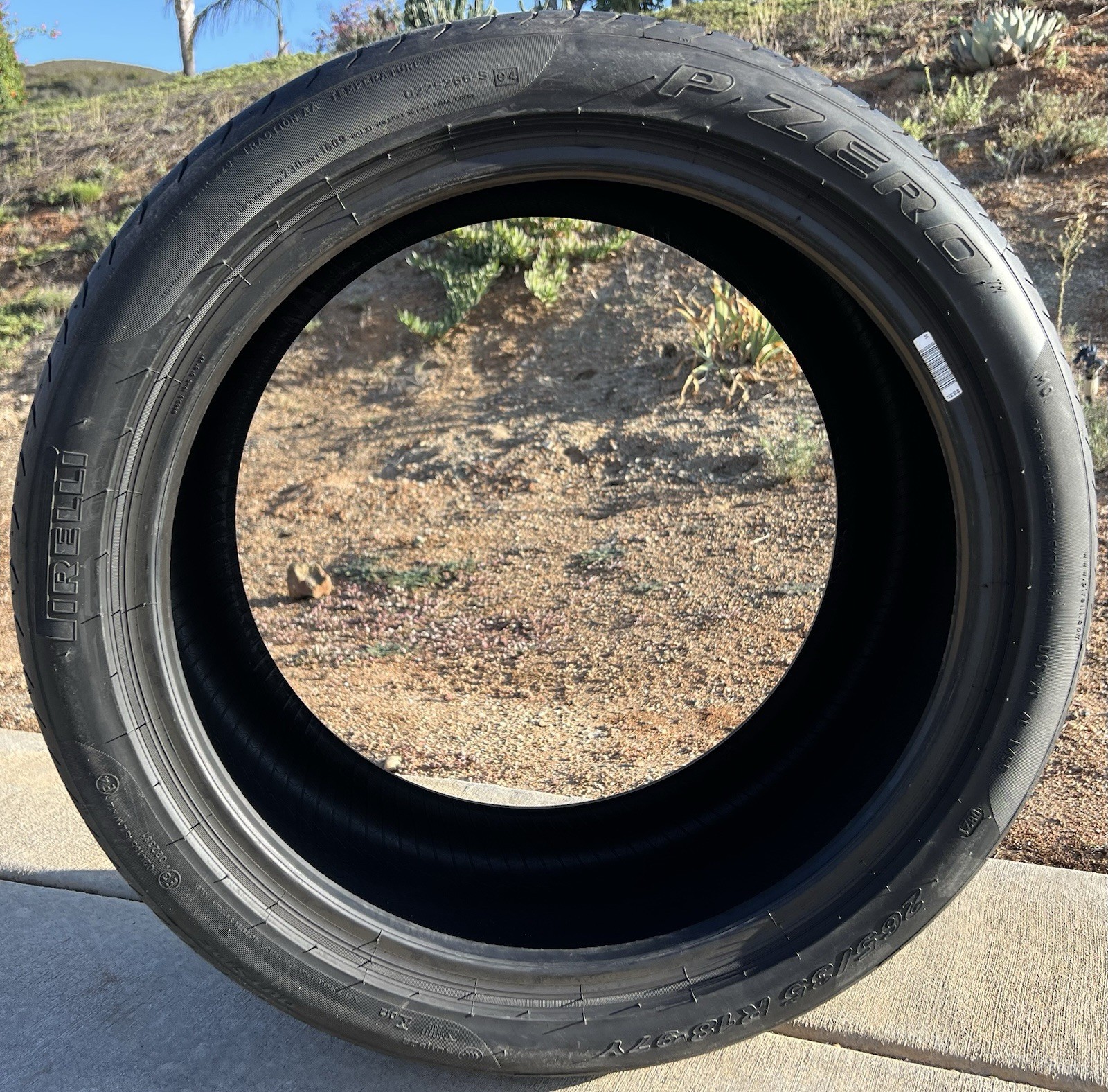 TWO BRAND NEW 265/35R18 97Y Pirelli P Zero Tires Like Michelin Pilot Sport 4S!