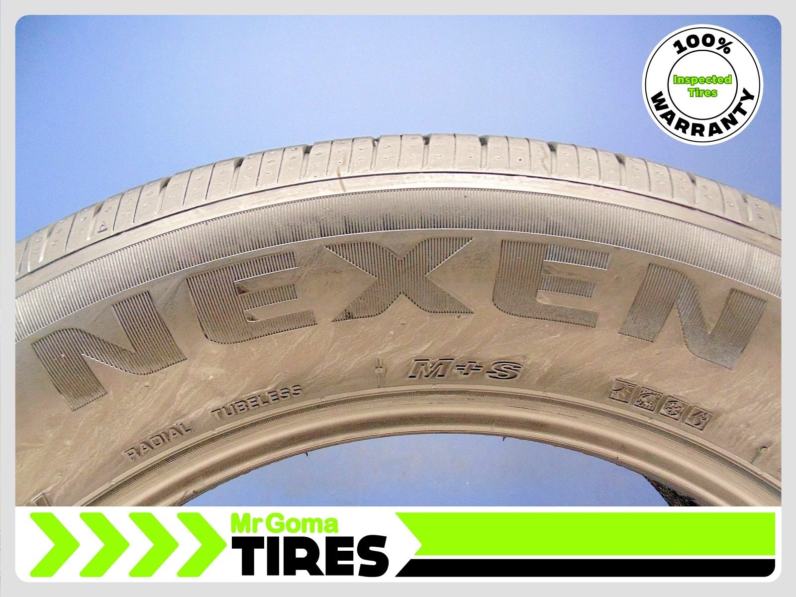 2 NEXEN ROADIAN GTX SUV 235/60R18 USED TIRE 8.1/32 TREAD 103H 2356018