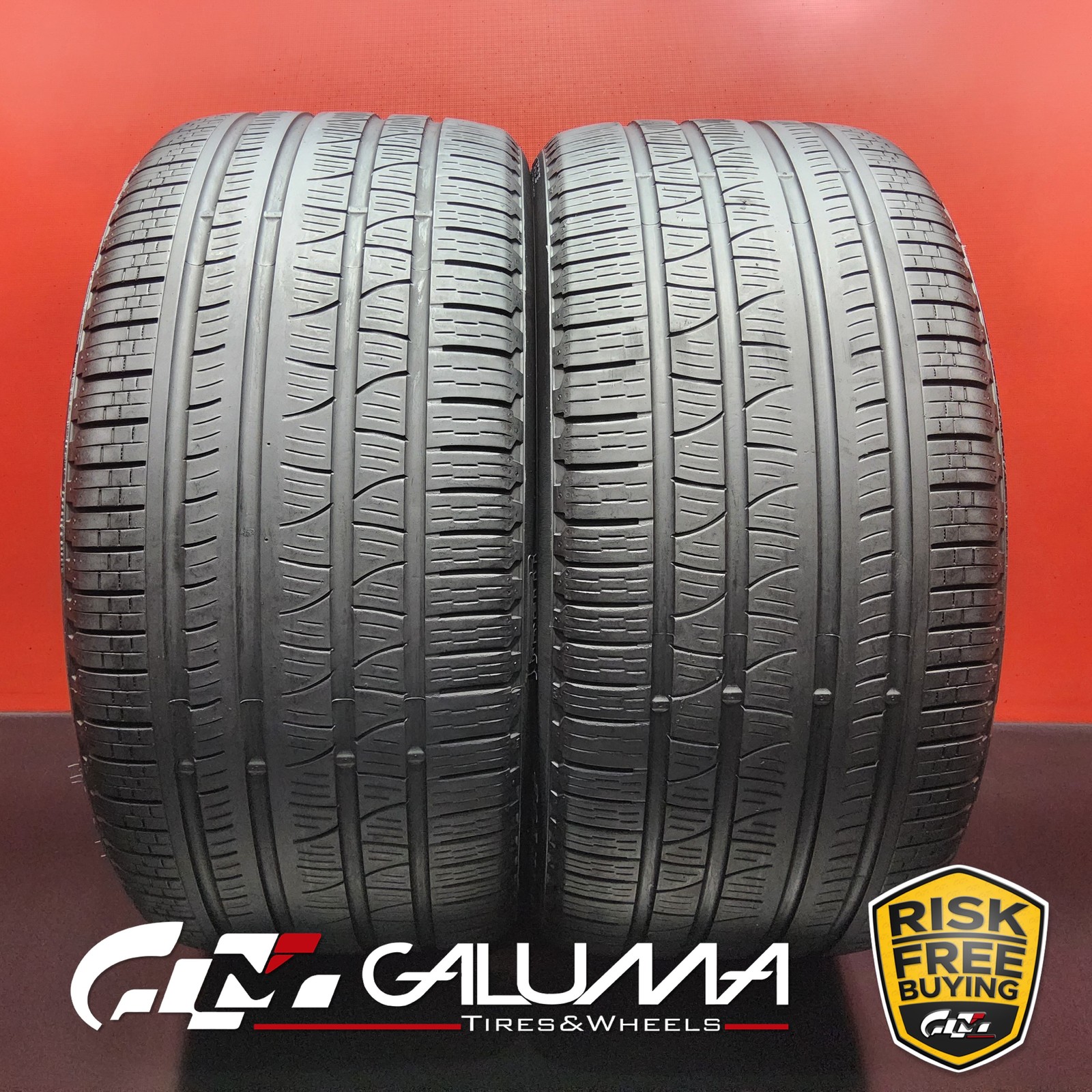 Set of 2 Tires Pirelli Scorpion Verde All season NE0 295/35R21 295/35/21 #95530
