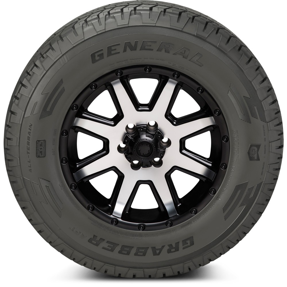 1 General Grabber APT LT245/75R17/10 10-Ply 121S Tire 2457517 245 75 17