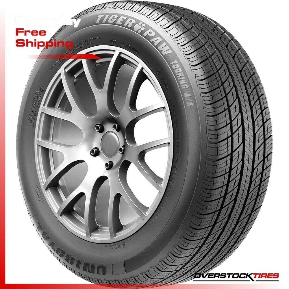 1 NEW 245/55R19 Uniroyal Tiger Paw Touring AS 103V (DOT:1725) Tire 245 55 R19