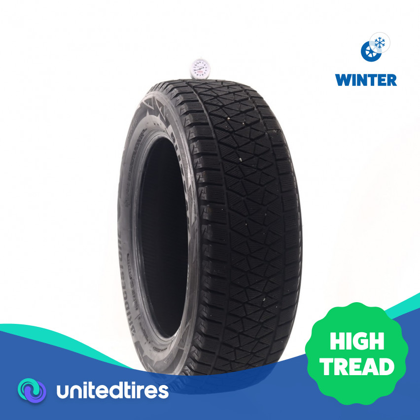 Used 235/60R18 Bridgestone Blizzak DM-V2 107S – 9.5/32 – Tire