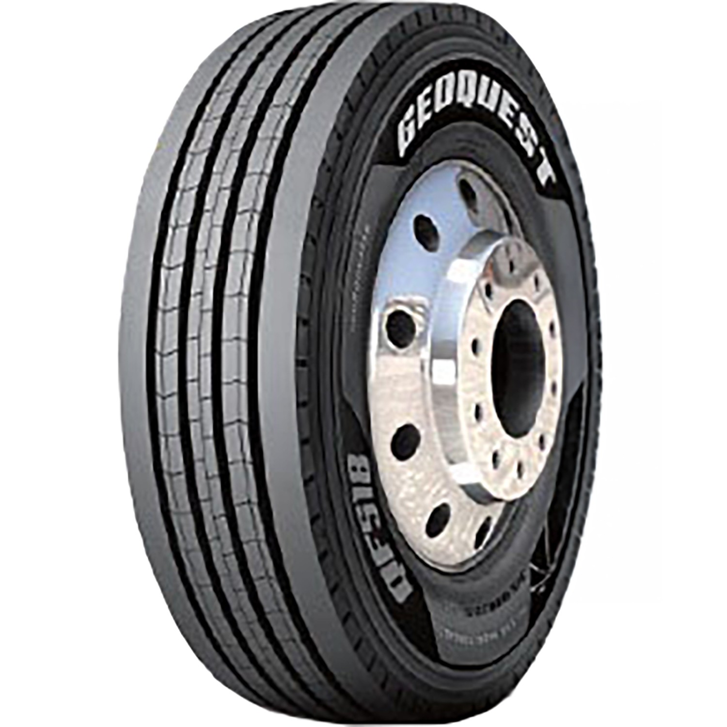 2 Geoquest QF518 255/70R22.5 140/137M H 16 Ply All Position Commercial Tires
