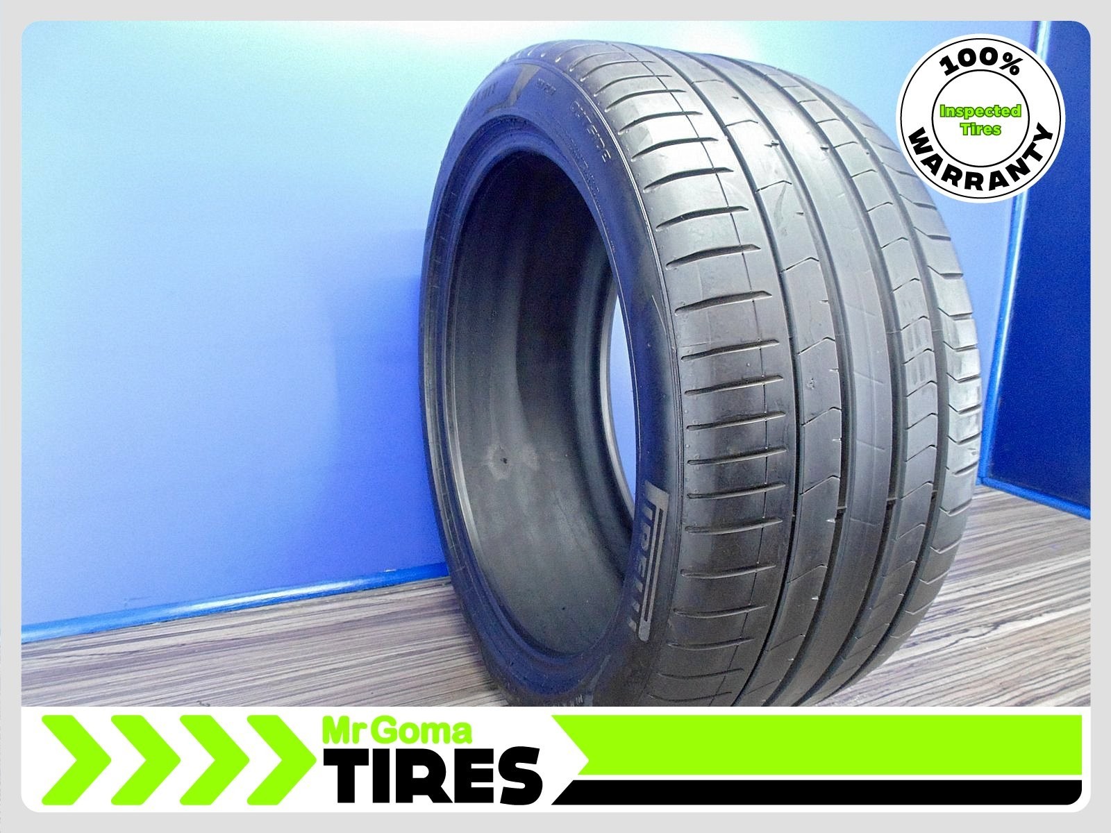 1 PIRELLI P ZERO PZ4 RSC RFT XL 315/35R21 USED TIRE 70% LIFE FOR BMW X5 Run flat