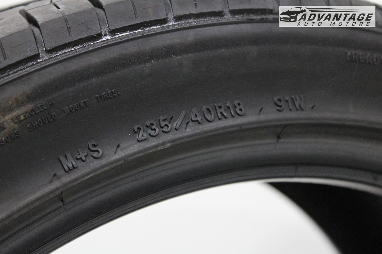 2022-2025 HONDA CIVIC FE2 WHEEL TIRE GOODYEAR 235/40R18 91W M+S 8/32 OEM