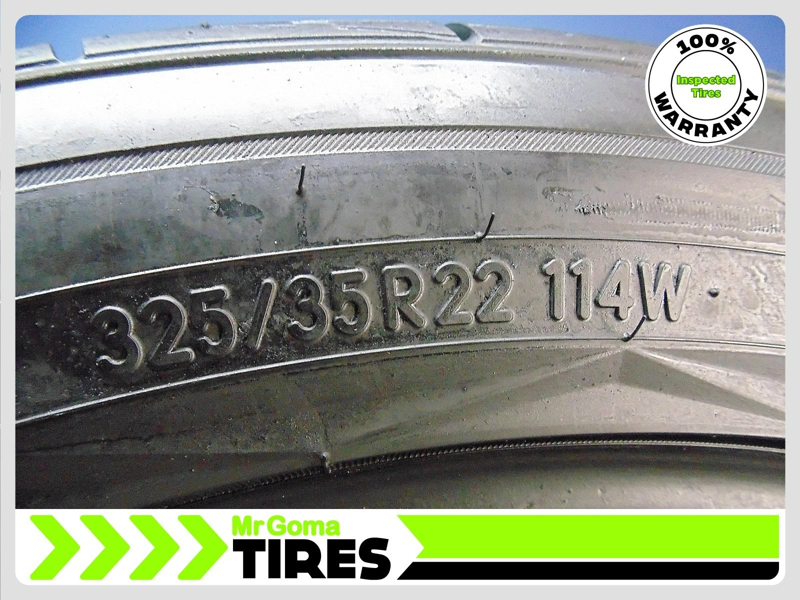 SET OF 2 NITTO NT 420 V XL 325/35R22 USED TIRES 7/32 TREAD 114W 3253522