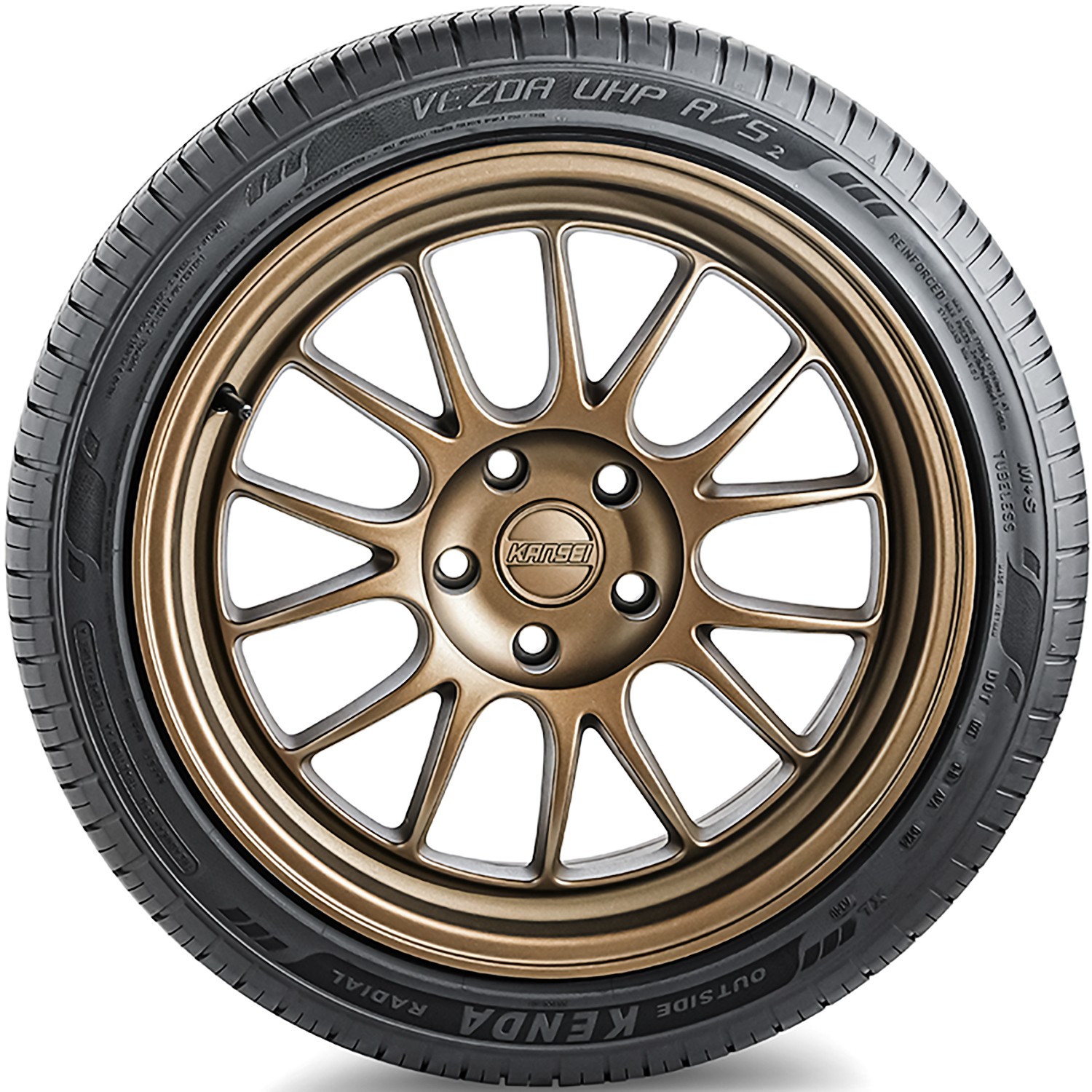Tire 265/35ZR20 265/35R20 99Y XL Kenda Vezda UHP A/S2 AS A/S High Performance