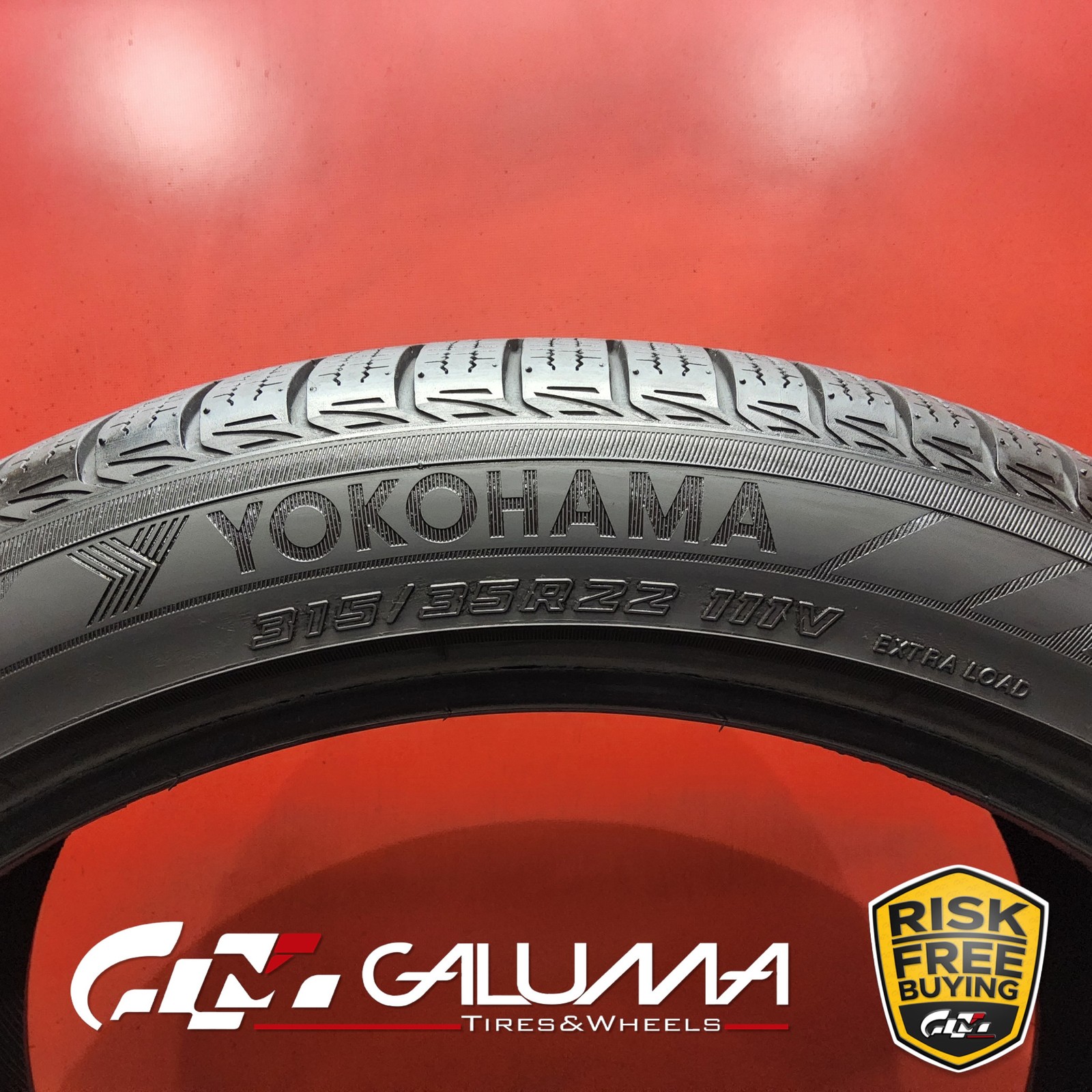 Set of 2 Tires Yokohama Advan V35 XL 315/35R22 315/35/22 3153522 No Patch #92269