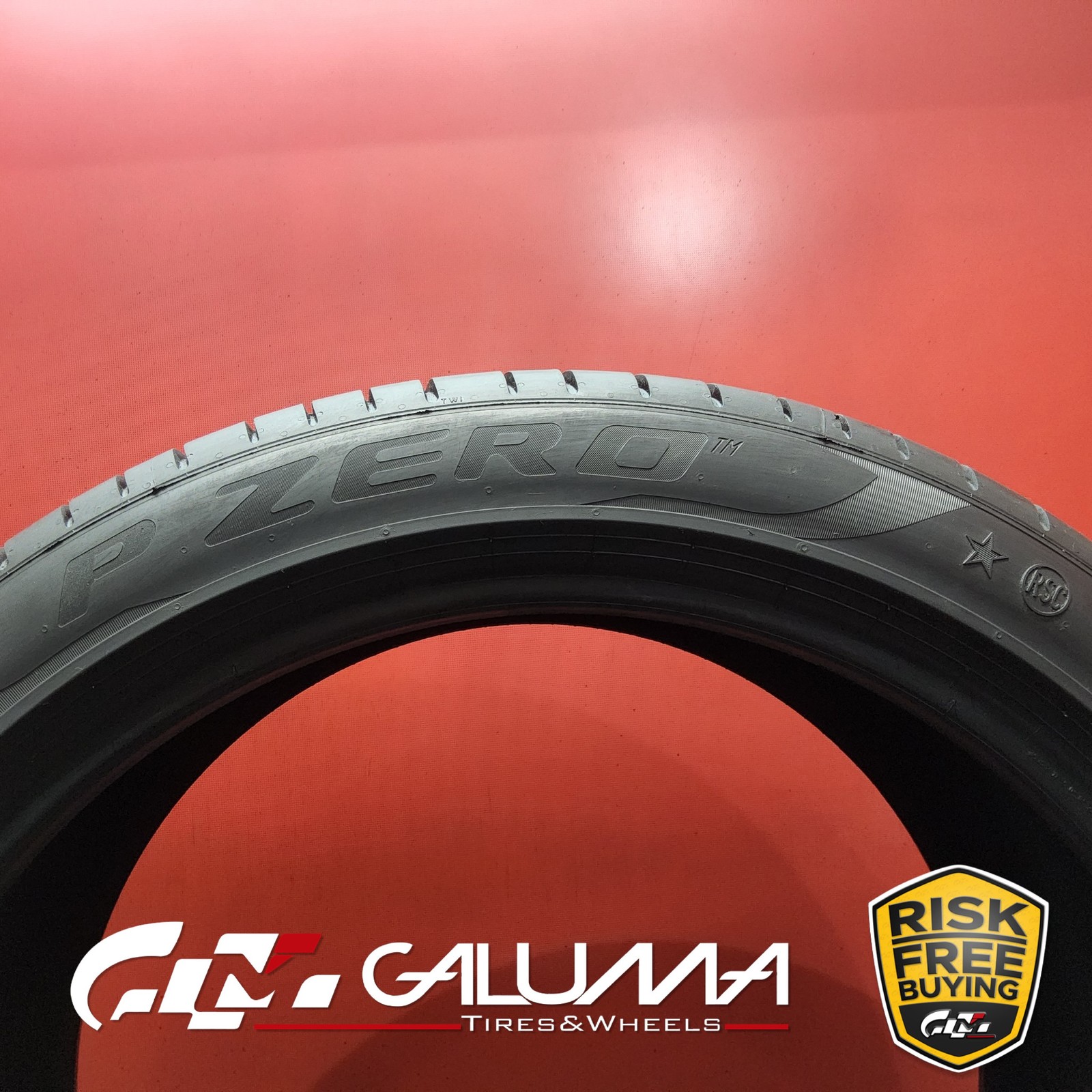 Set of 2 Tires LikeNEW Pirelli P Zero PZ4 Run Flat ★ 315/35R21 315/35/21 #94815