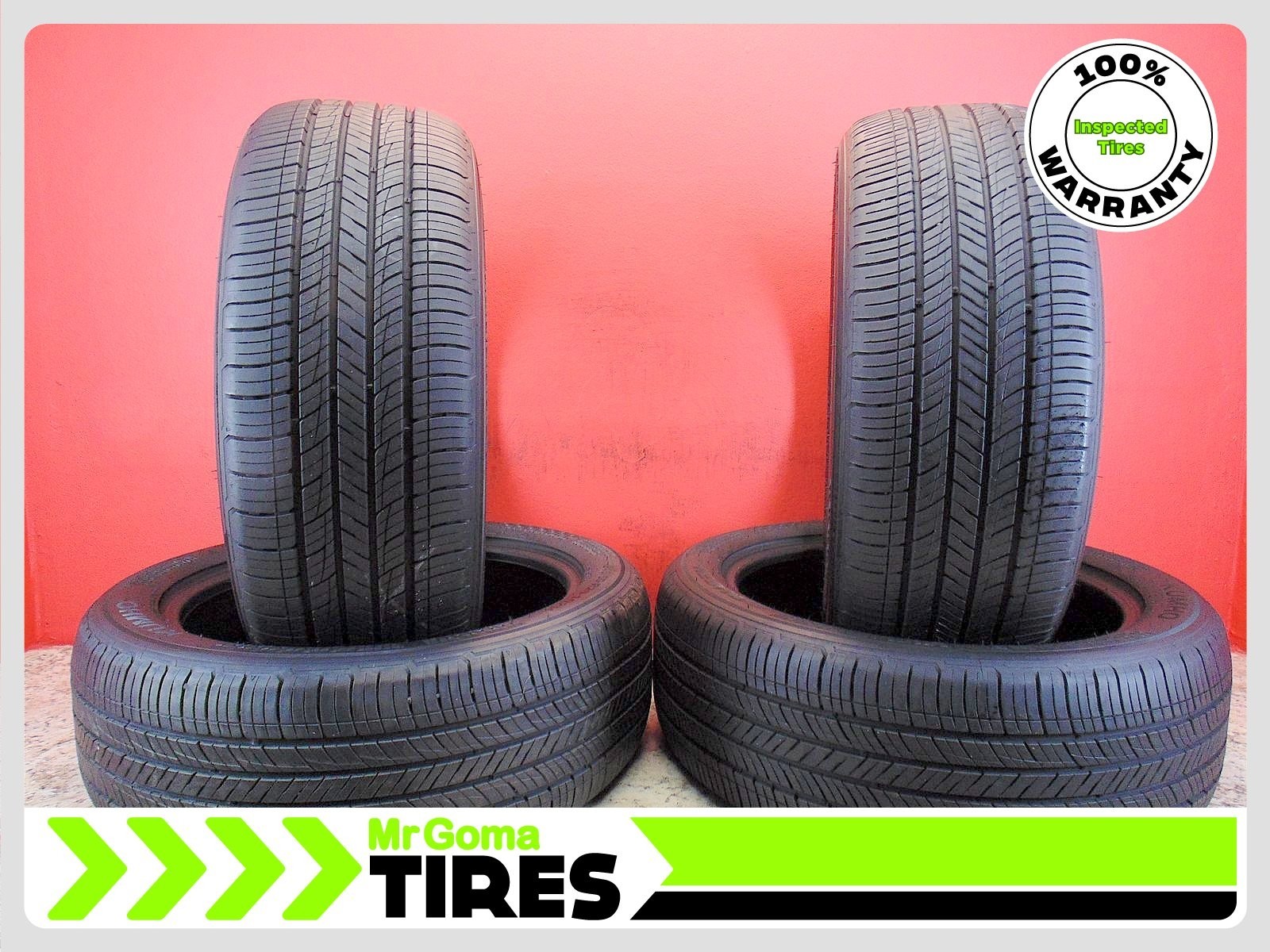 SET OF 4 USED TIRES KUMHO CRUGEN HP71 245/50R20 8.4/32 AVG 102V 2455020