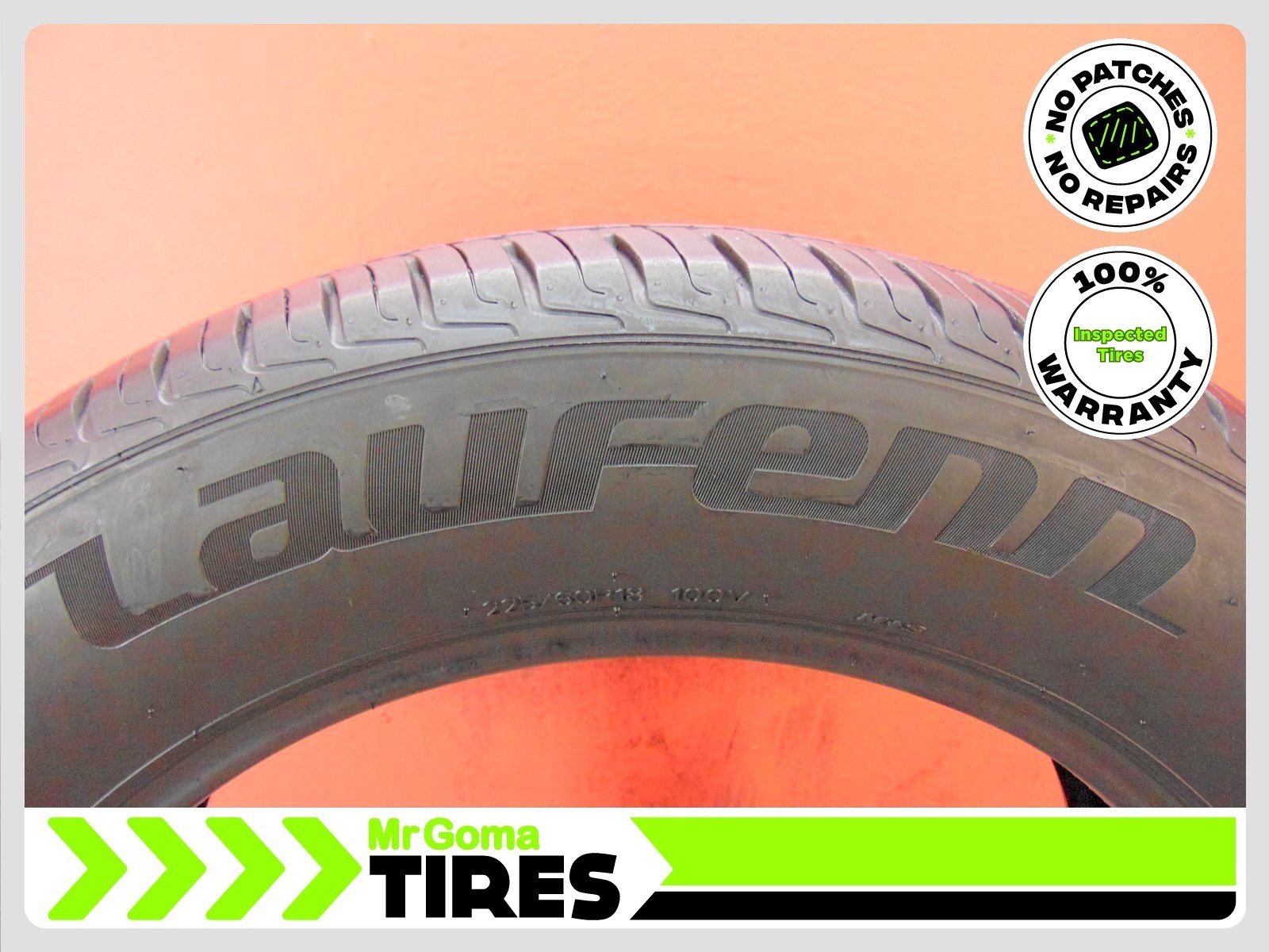 1 LAUFENN S FIT AS 225/60R18, 7.3/32 Tread NO PATCH 100V 2256018