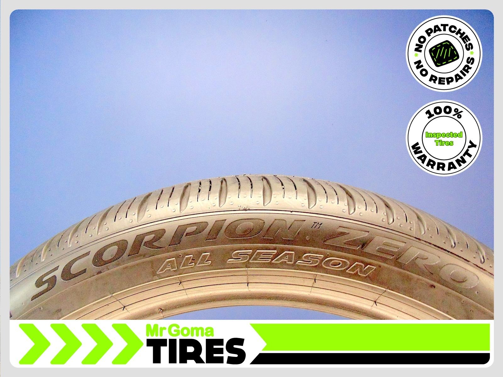 1 PIRELLI SCORPION ZERO ALL SEASON 225/45R19 USED TIRE 7.3/32 TREAD 92H 2254519