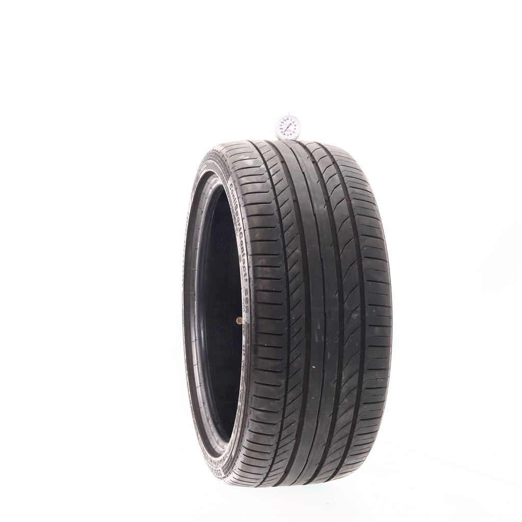 Used 255/35R19 Continental ContiSportContact 5 SSR MOE 96Y – 8.5/32