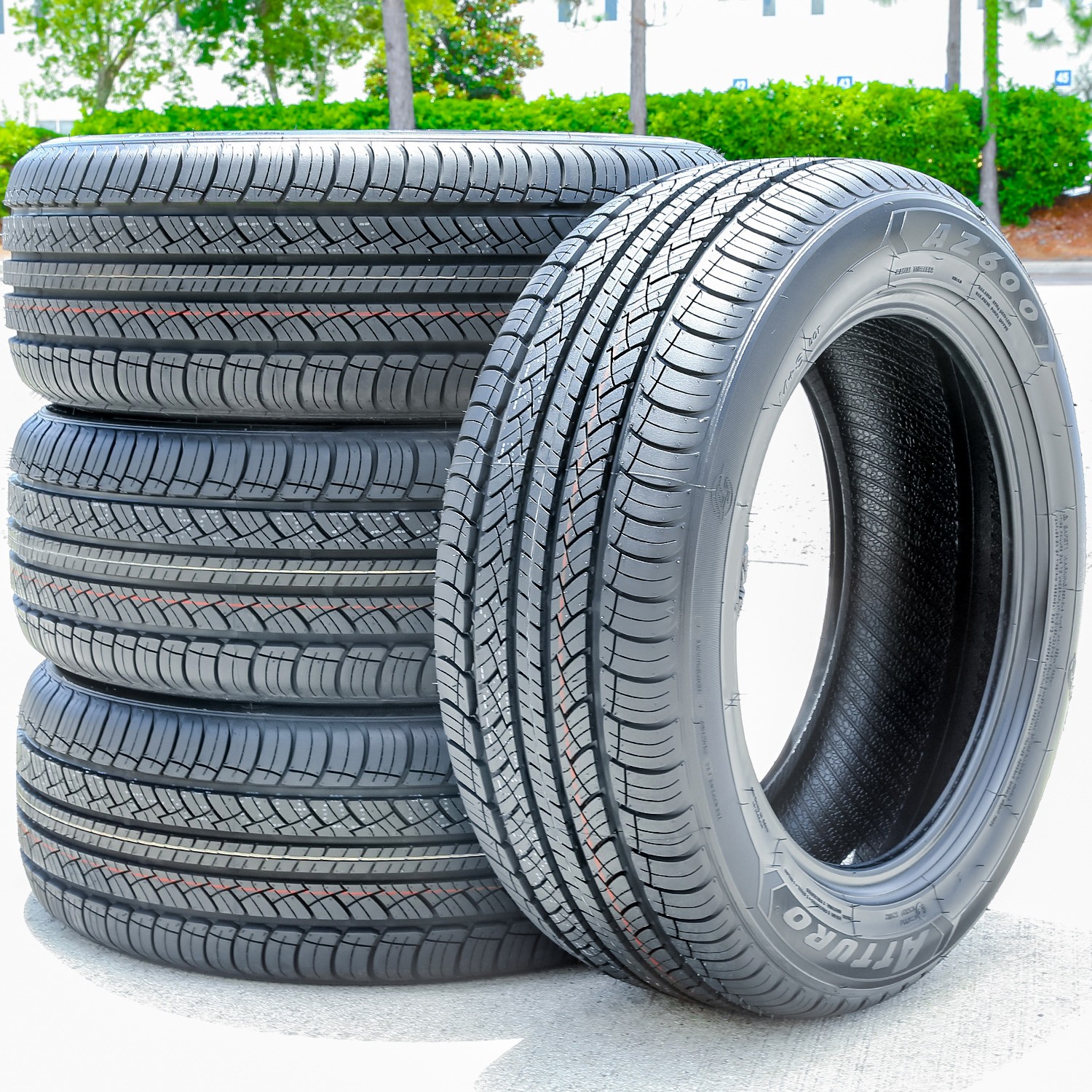 2 Tires Atturo AZ600 245/55R19 107H XL AS A/S All Season
