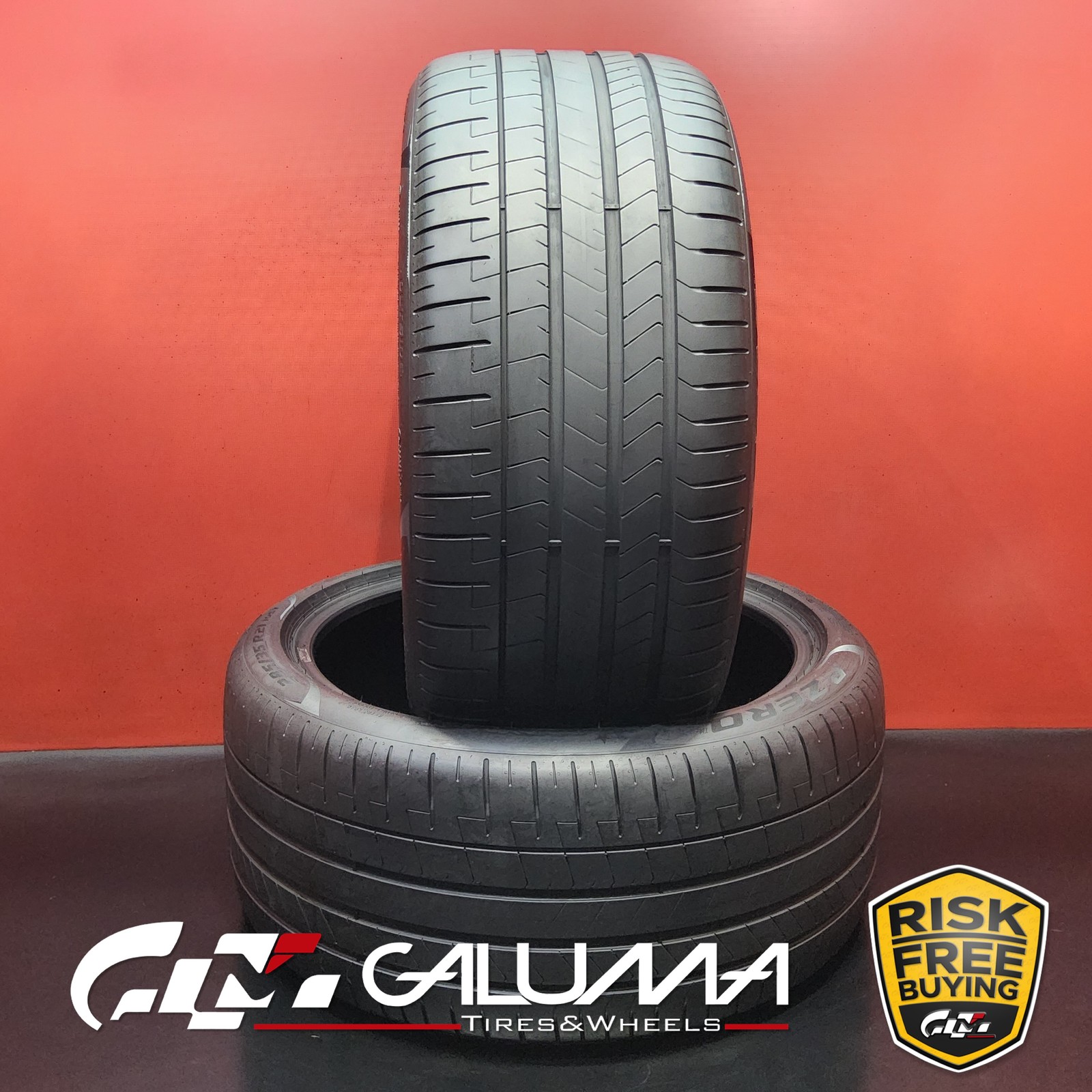 Set of 2 Tires Pirelli P-Zero (PZ4) ★ XL 285/35R21 285/35/21 2853521 105Y #96026