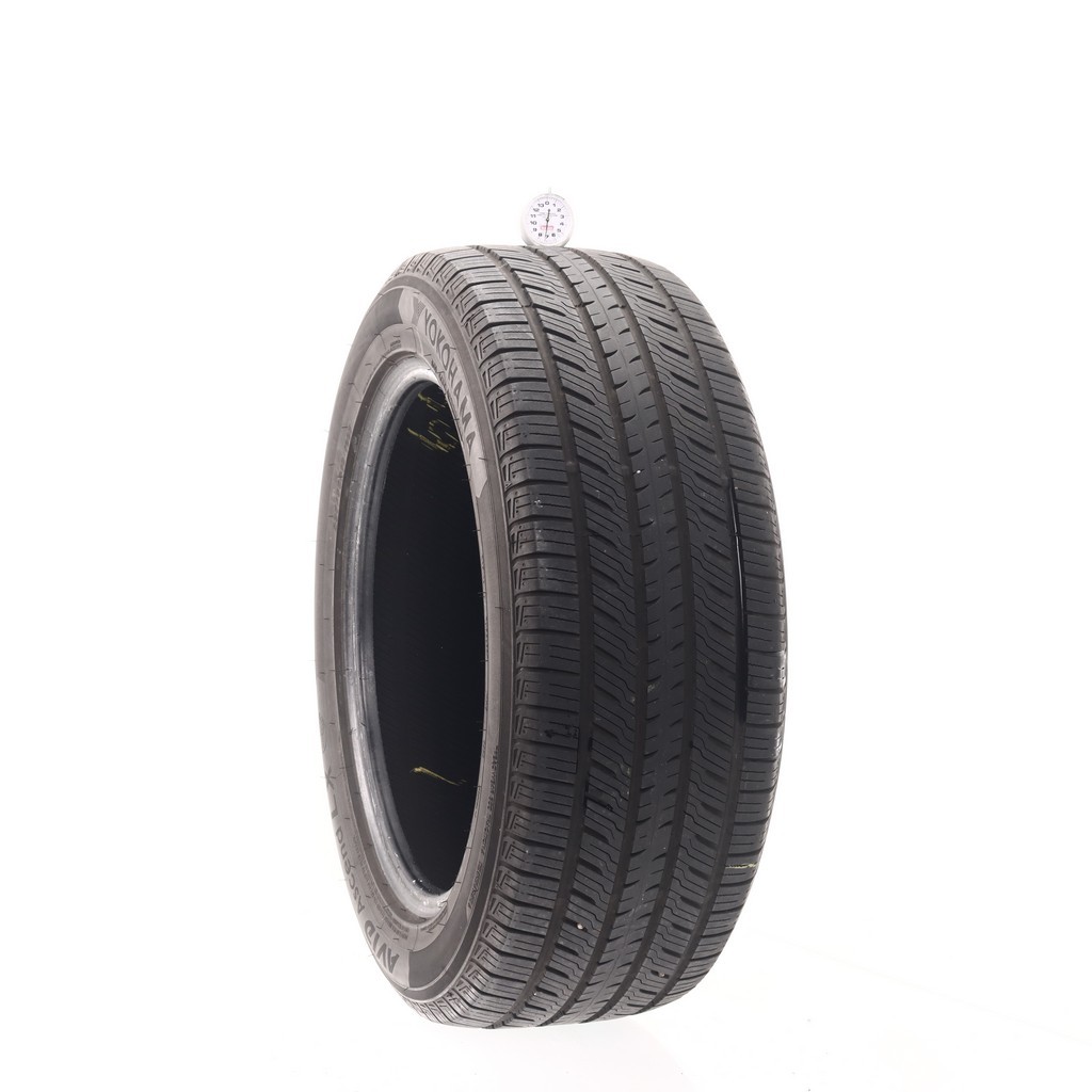 Set of (4) Used 235/55R18 Yokohama Avid Ascend LX 100V – 7-8/32