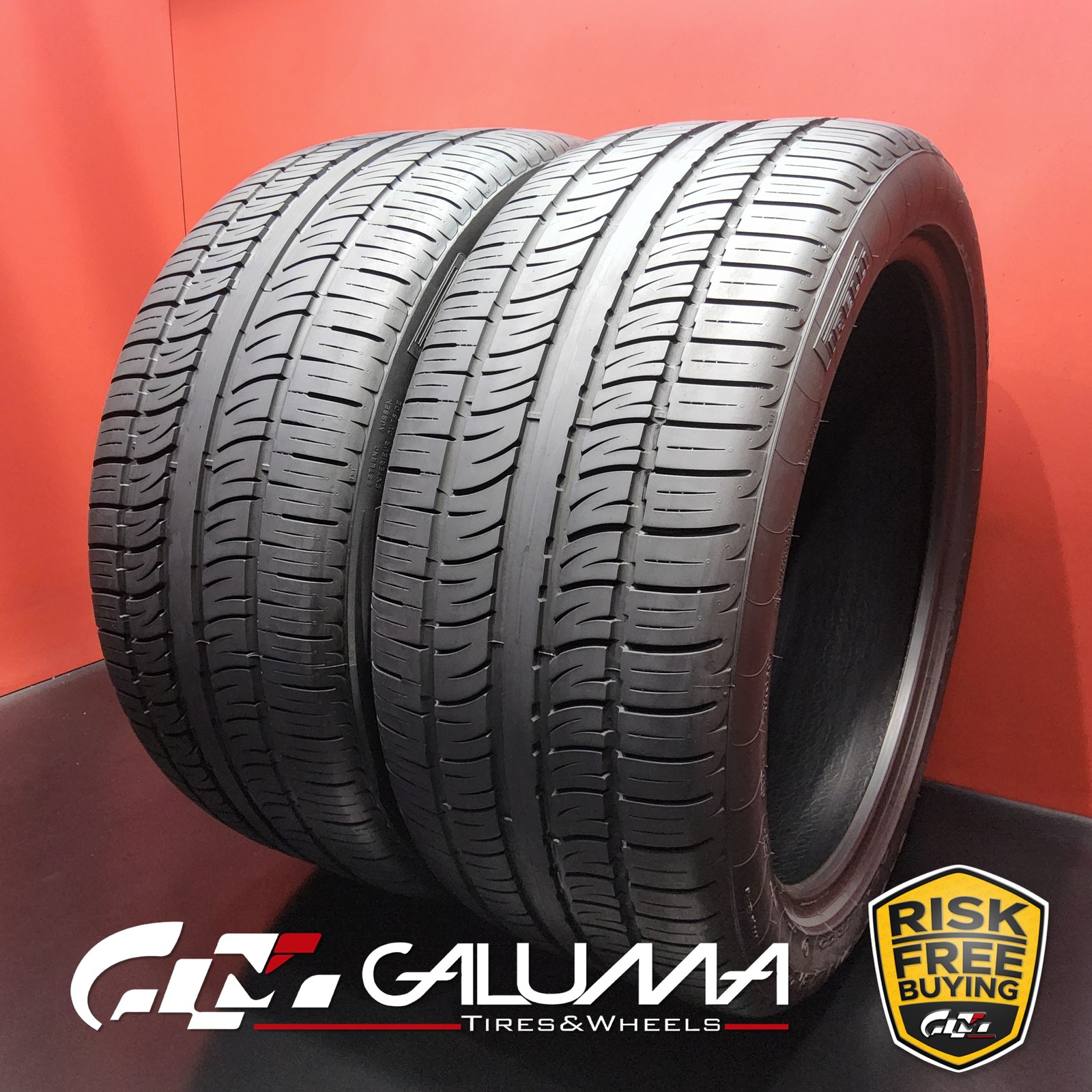 Set of 2 Tires Pirelli Scorpion Zero Asimmetrico (MO1) XL 295/40R22 112W #95731