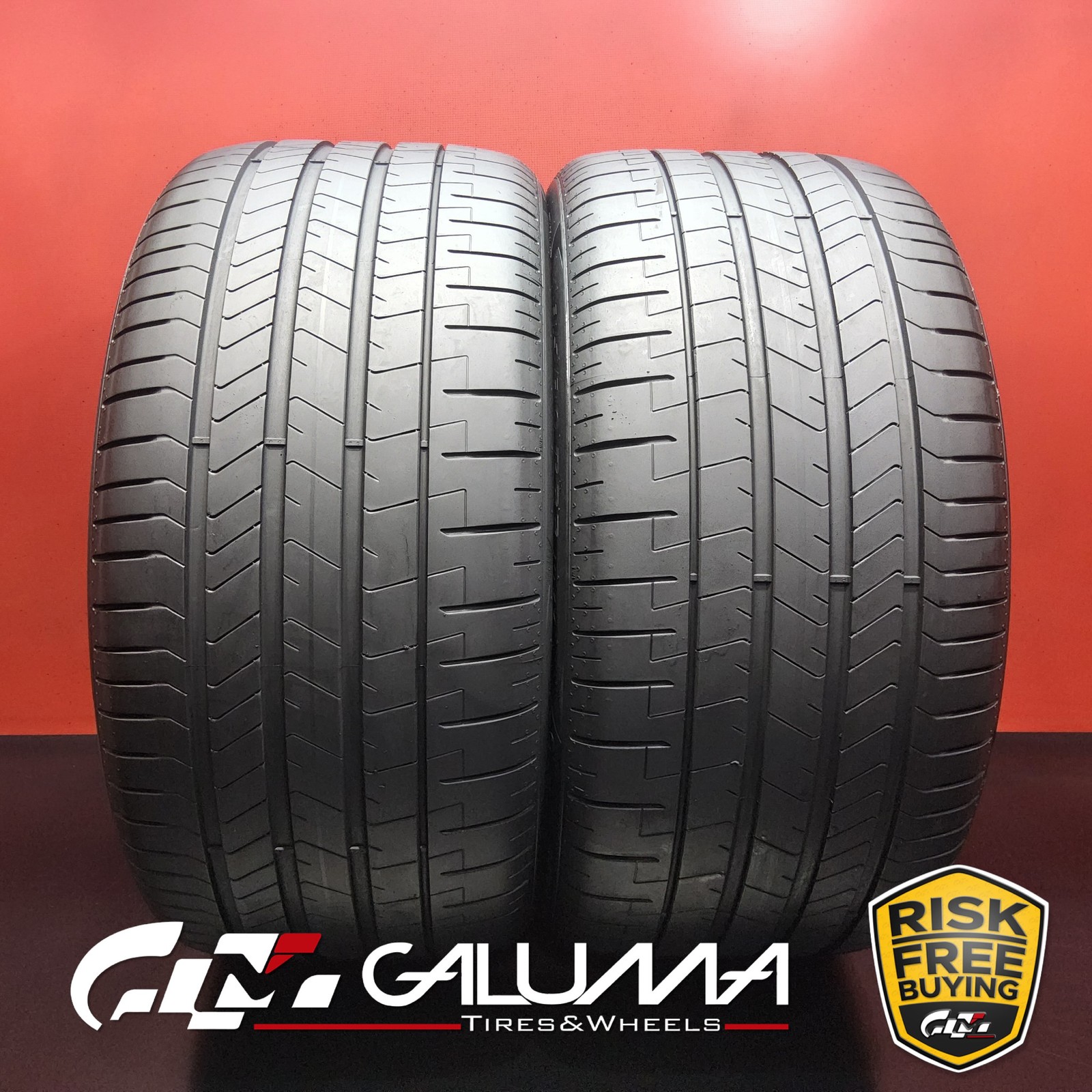 Set of 2 Tires LikeNEW Pirelli P Zero PZ4 II★ XL 315/30R22 315/30/22 107Y #94445