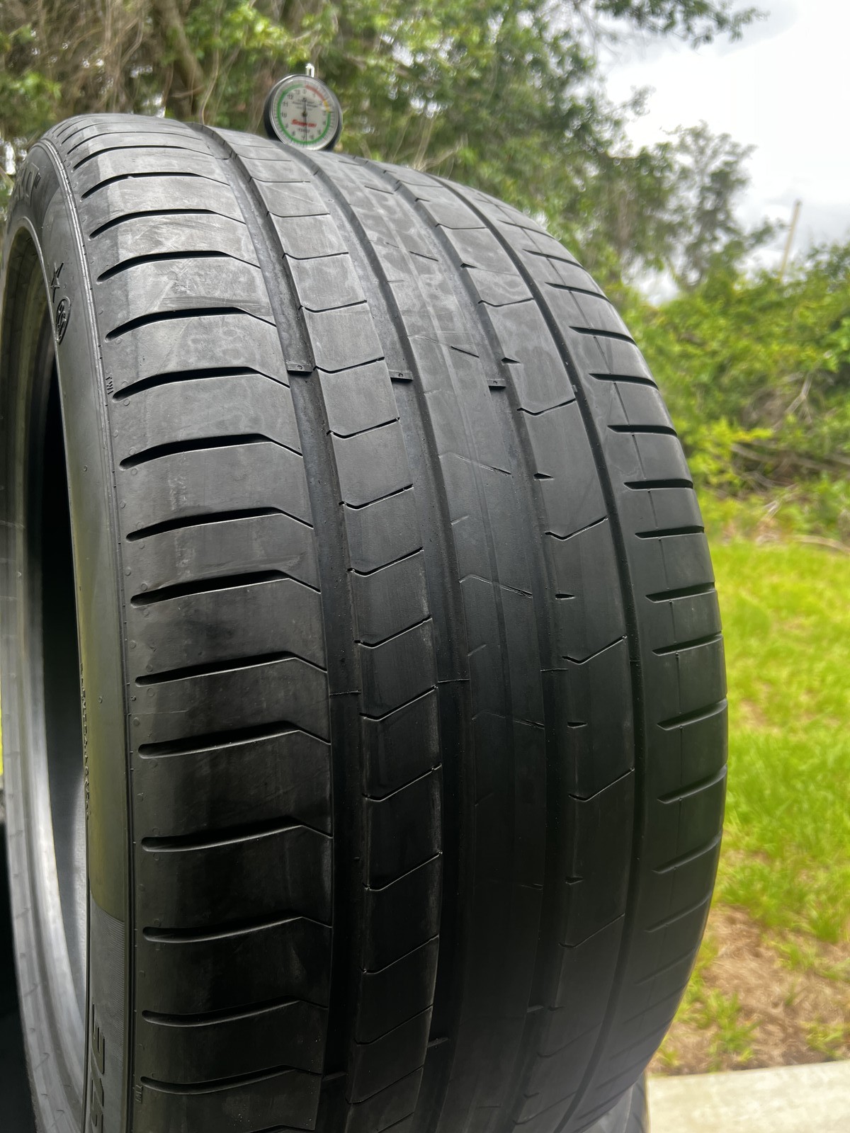 1 Pirelli P Zero PZ4 Run Flat ★ BMW 315/35R21 111Y DOT.4822 6.75/32 No Patch