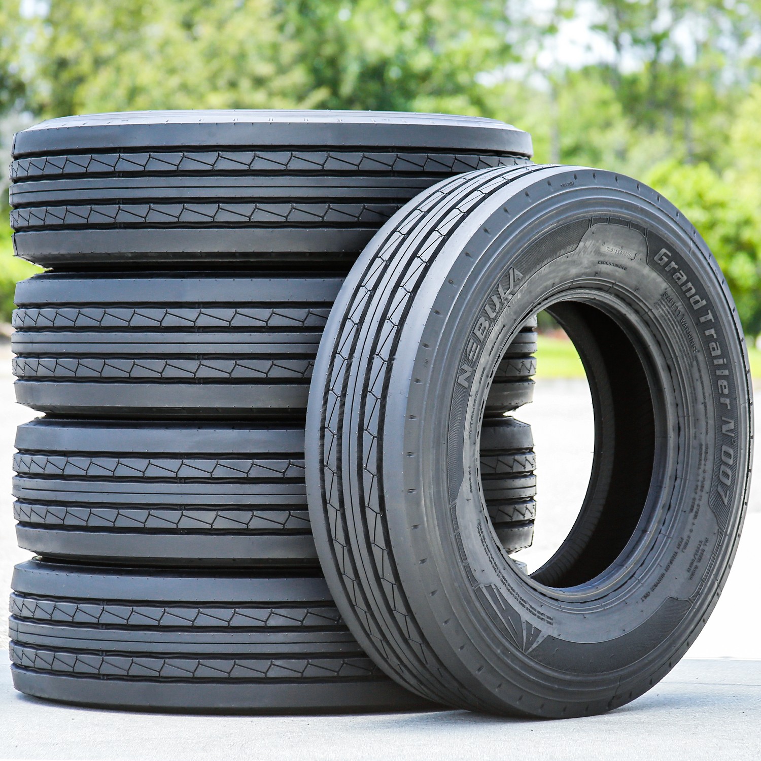 2 Tires Nebula Grand Trailer-N’ 007 All Steel ST 235/80R16 Load G 14 Ply Trailer