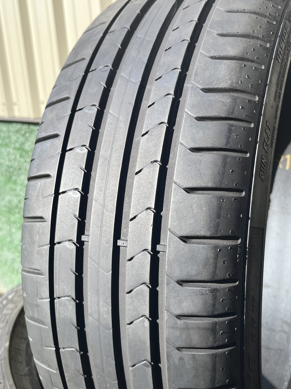 1 Pirelli P Zero PZ4 Run Flat ★ BMW 205/40R18 86W DOT.0124 5.75/32 NO Patch