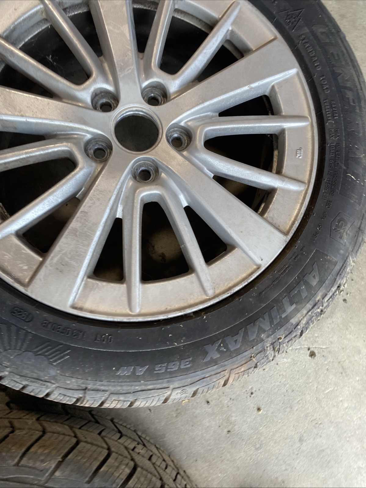 2017 2018 2019 Subaru Impreza Hatch Back Wagon Altimax 205 55 R16 91H Tire Rim